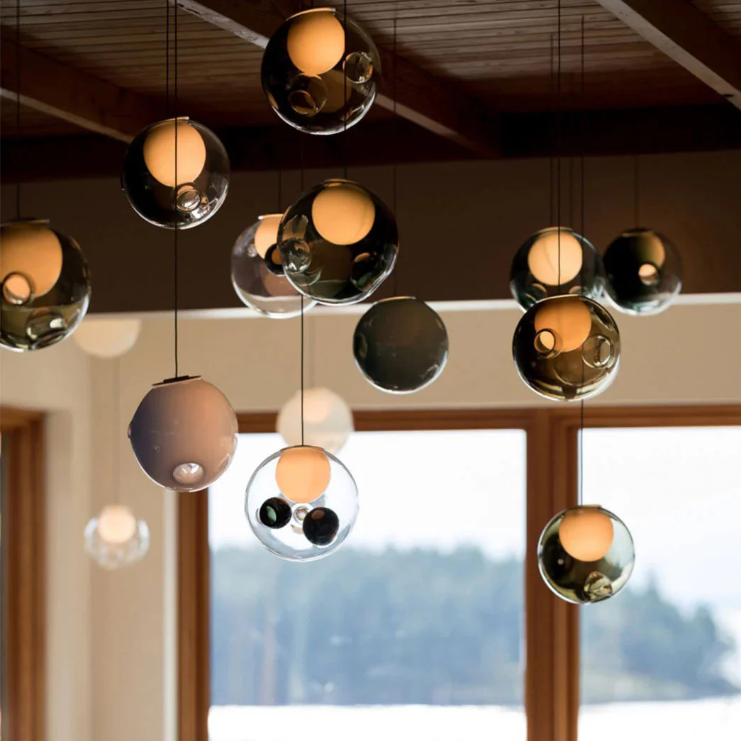 Haile Modern Glass Pendant Light - Image 10