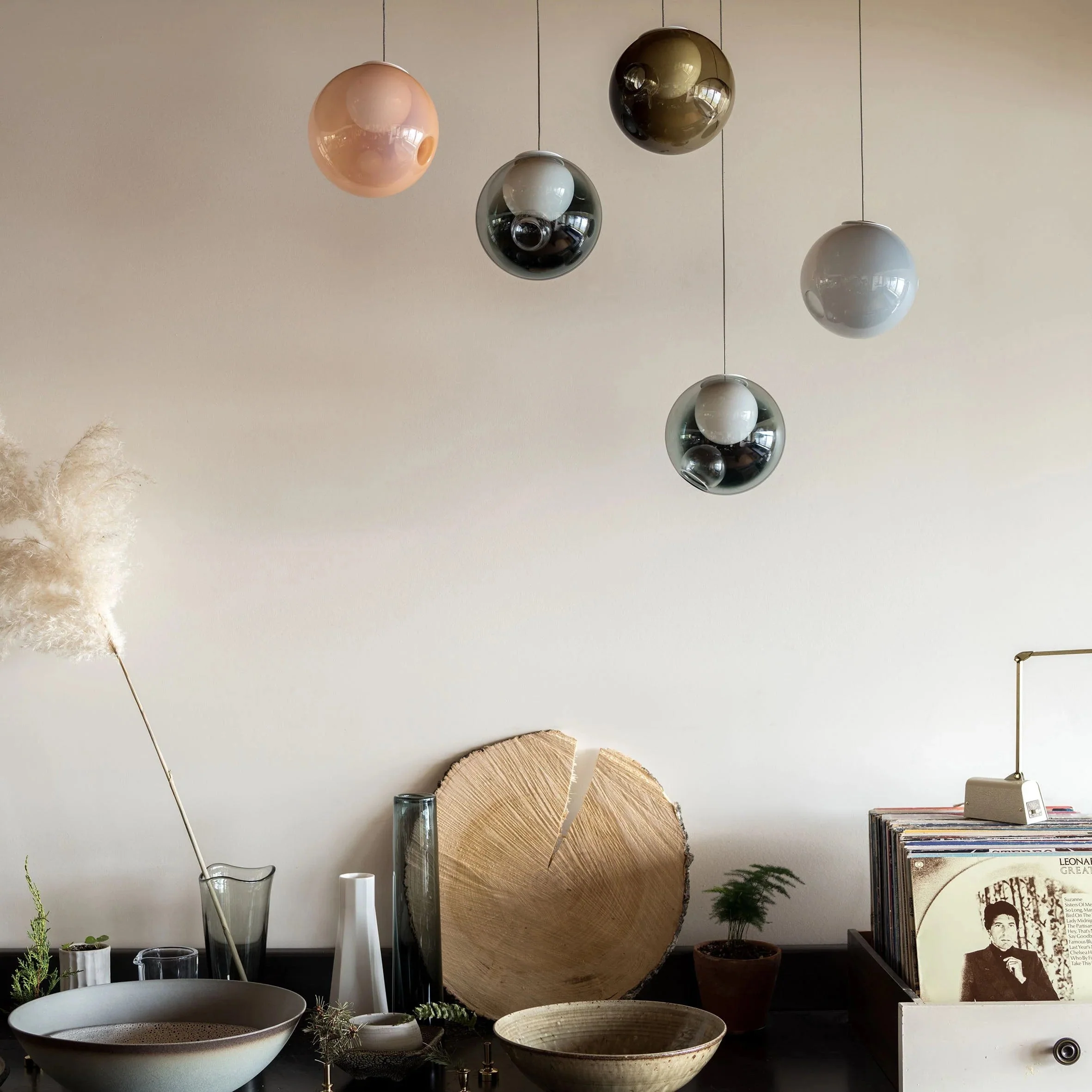 Haile Modern Glass Pendant Light - Image 15