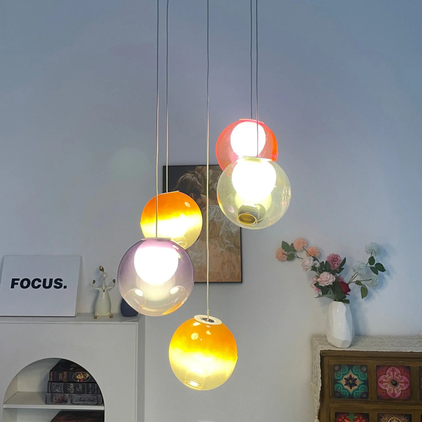 Haile Modern Glass Pendant Light - Image 16