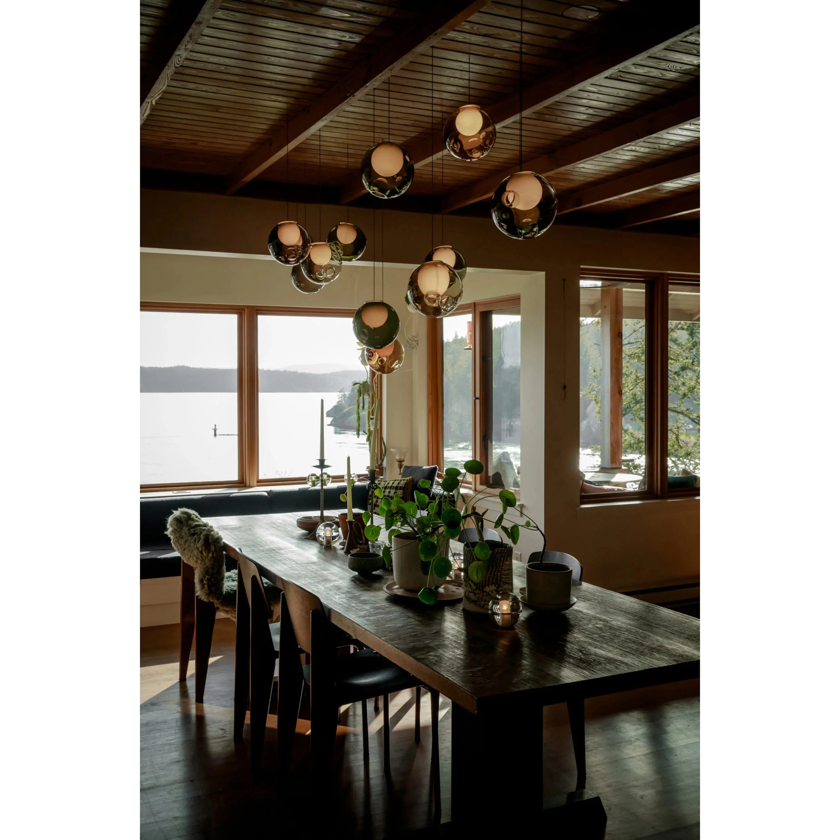 Haile Modern Glass Pendant Light - Image 18