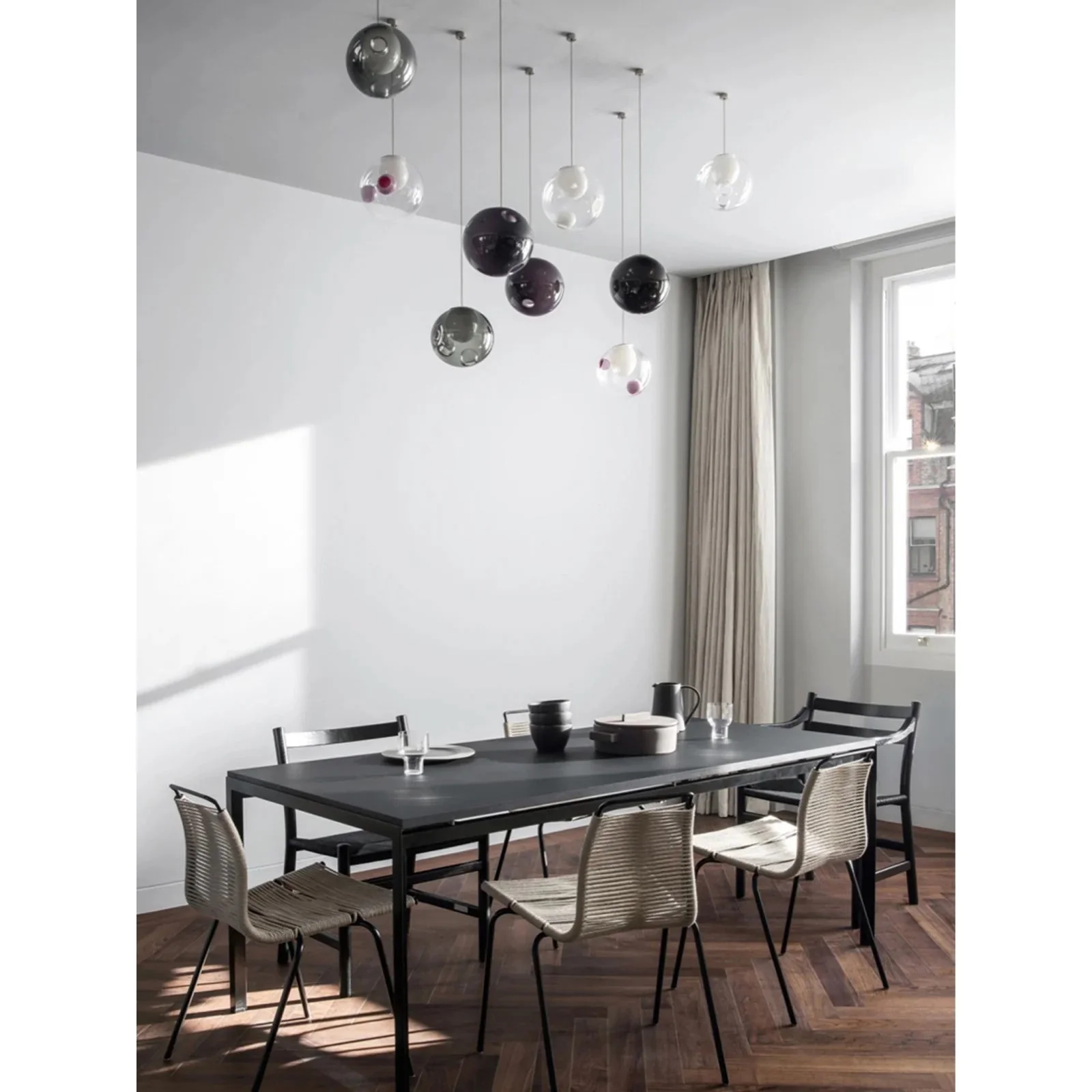 Haile Modern Glass Pendant Light - Image 25