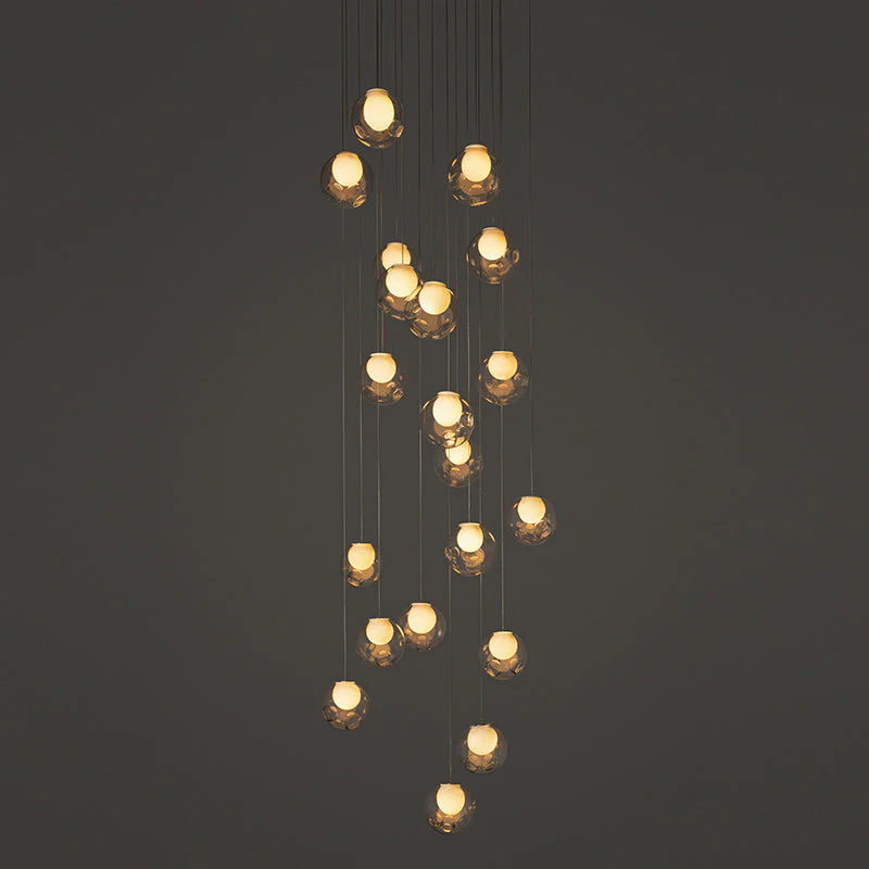 Haile Modern Glass Pendant Light - Image 58