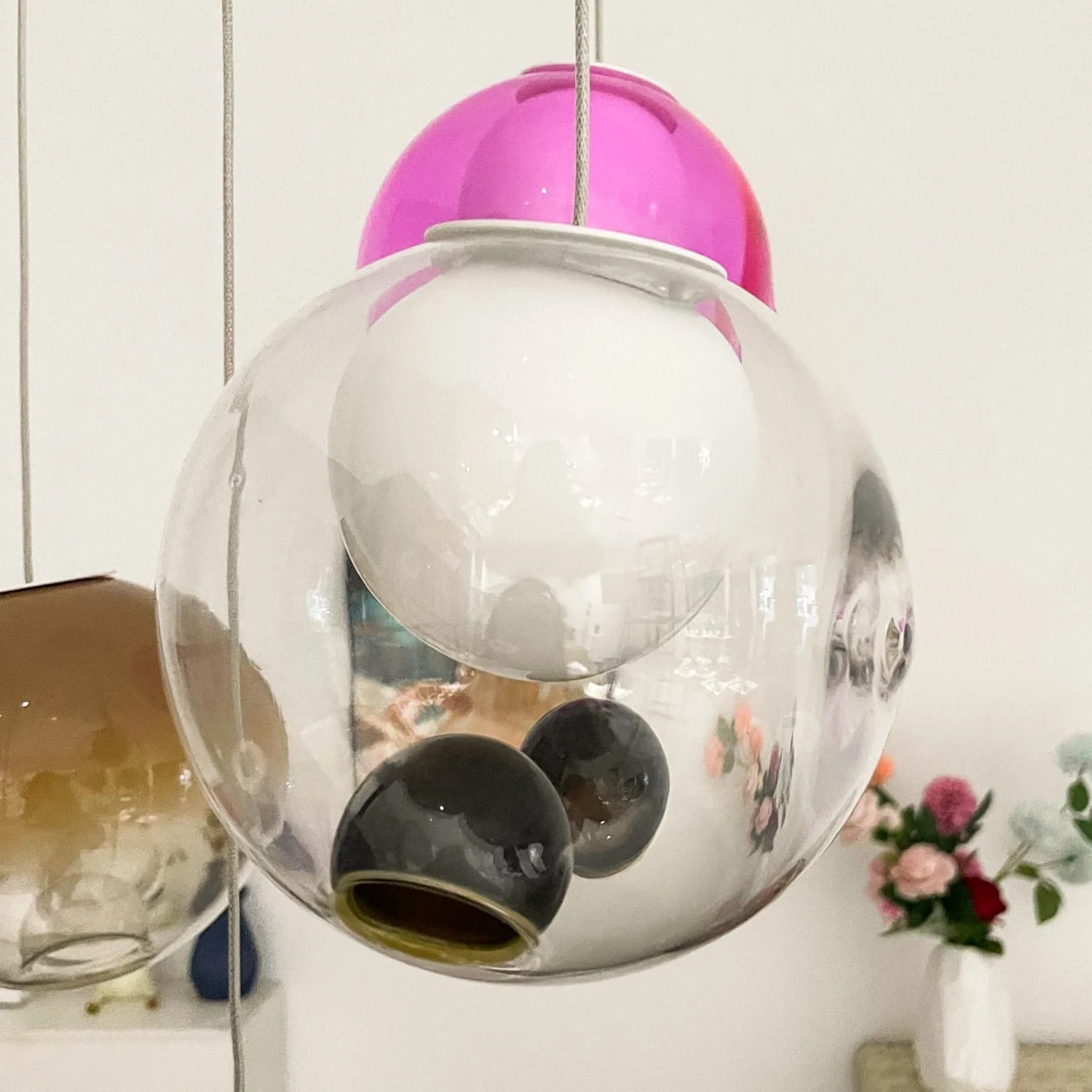 Haile Modern Glass Pendant Light - Image 7