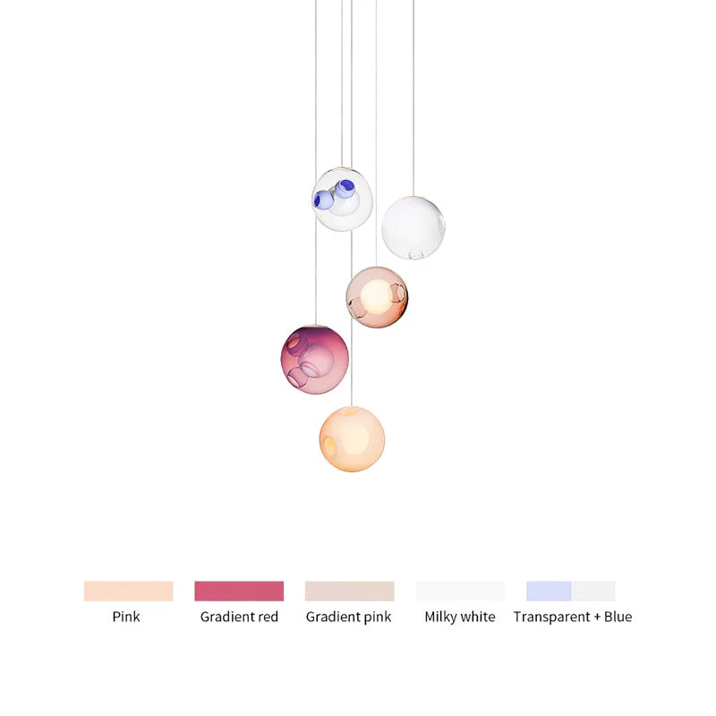 Haile Modern Glass Pendant Light - Image 74