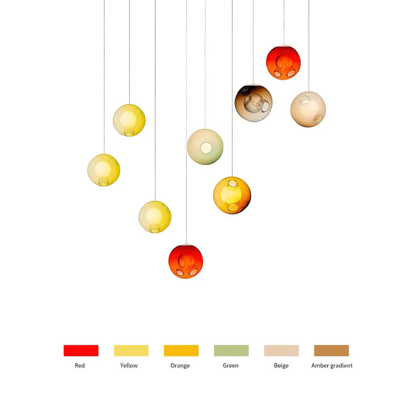 Haile Modern Glass Pendant Light - Image 78