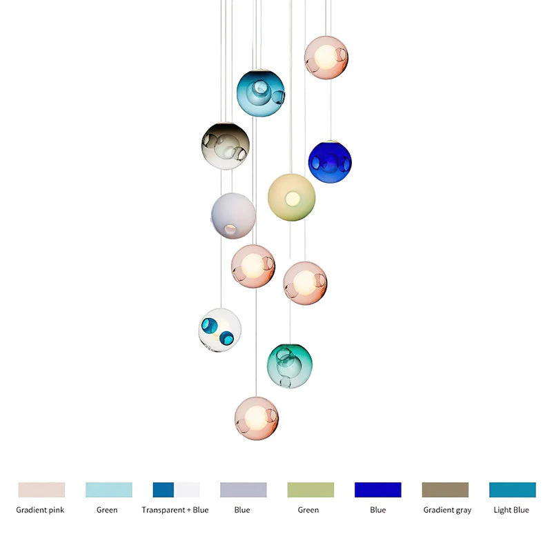 Haile Modern Glass Pendant Light - Image 80