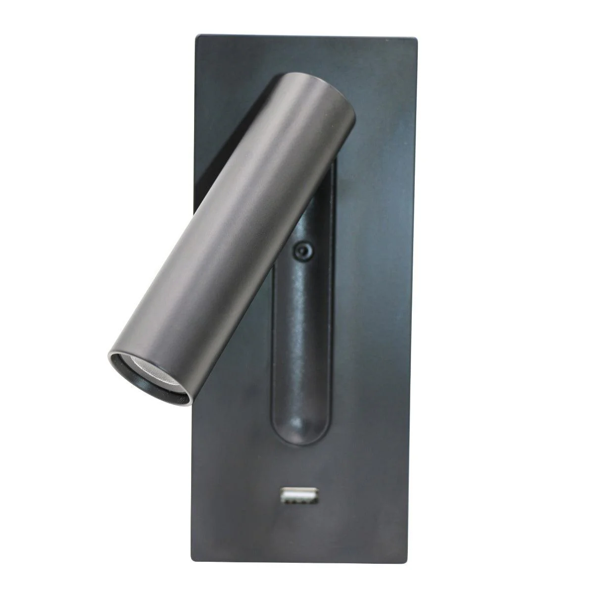 Aare Modern Minimalist Bedside USB Black Wall Light - Image 22