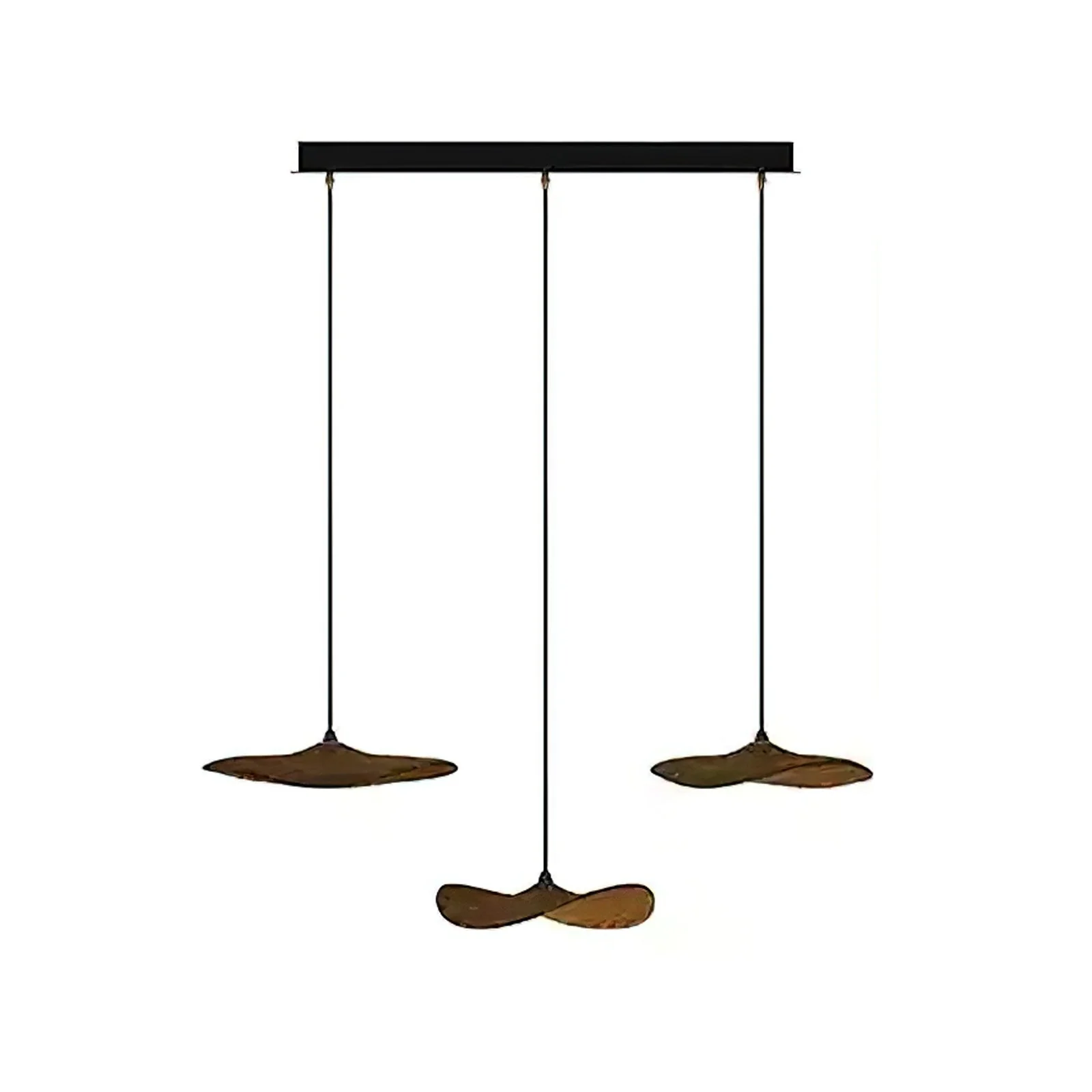 Abbott Modern Minimalist Empty Leaf Wood Chandelier - Image 30