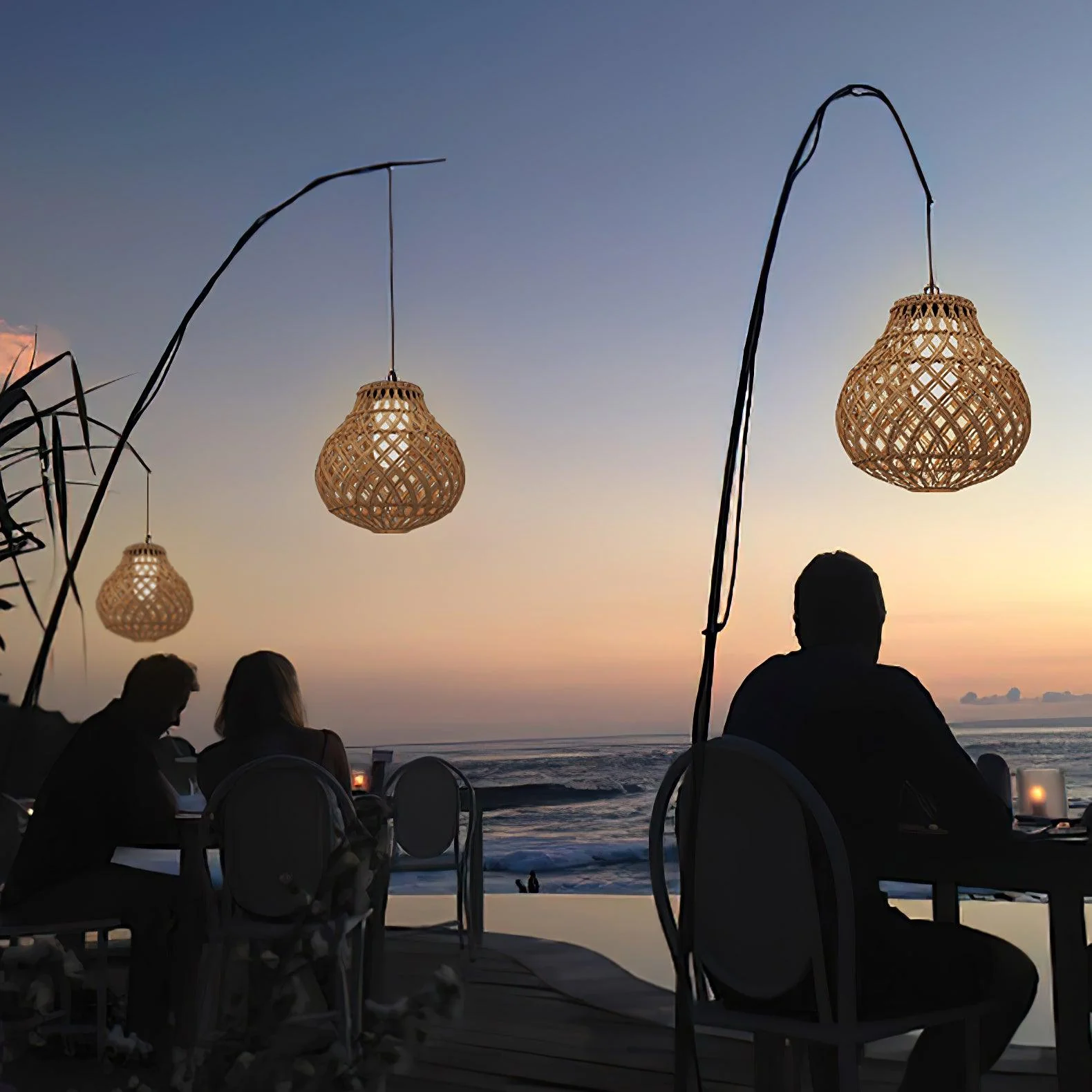 Abella Woven Sphere Lantern Outdoor Lamp - Image 32
