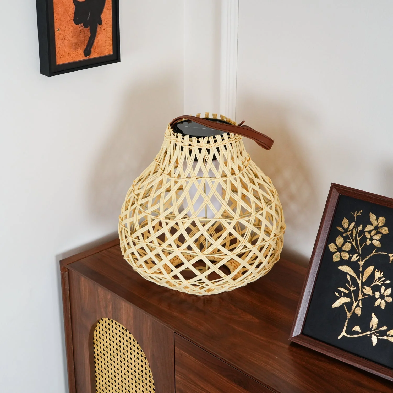 Abella Woven Sphere Lantern Outdoor Lamp - Image 51
