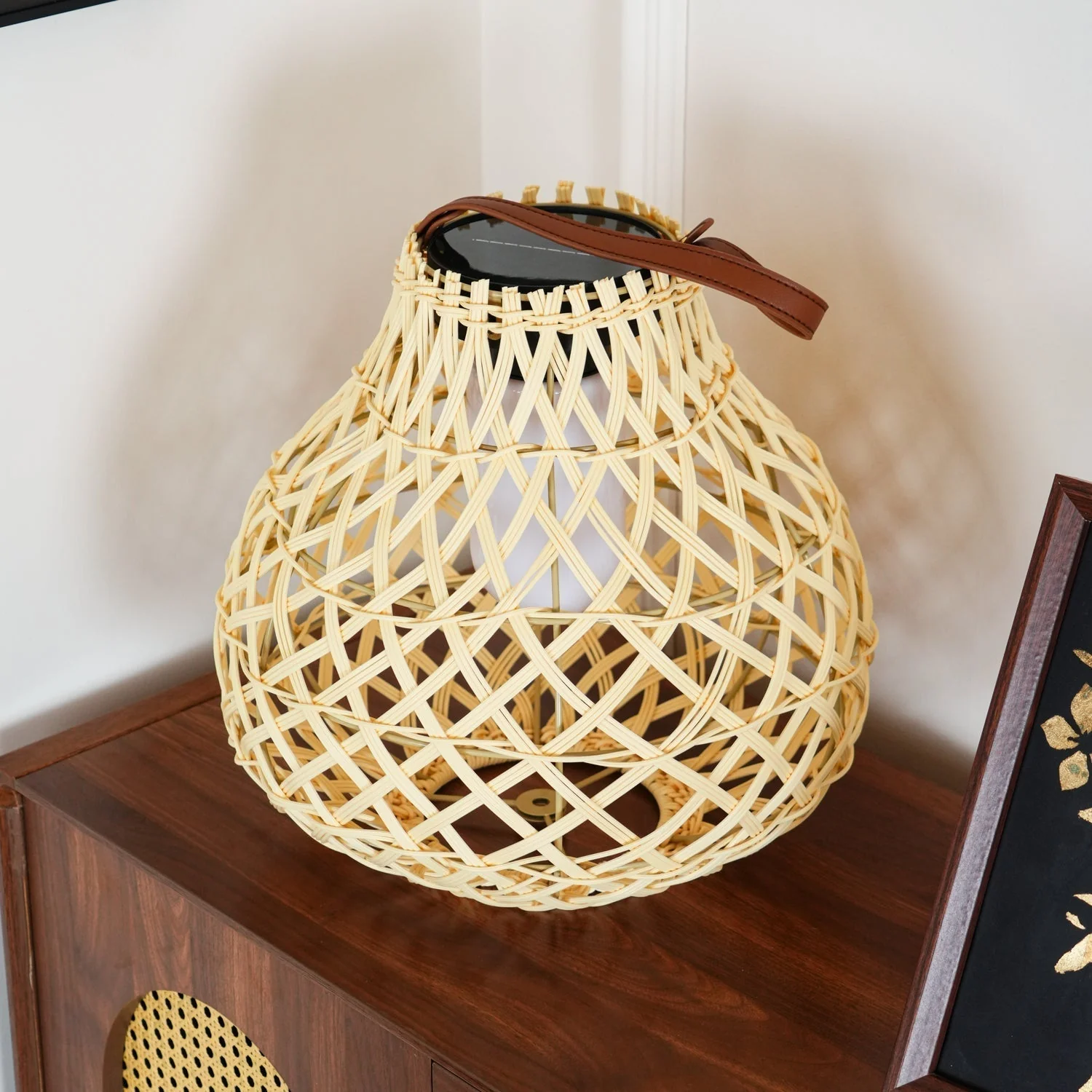 Abella Woven Sphere Lantern Outdoor Lamp - Image 55