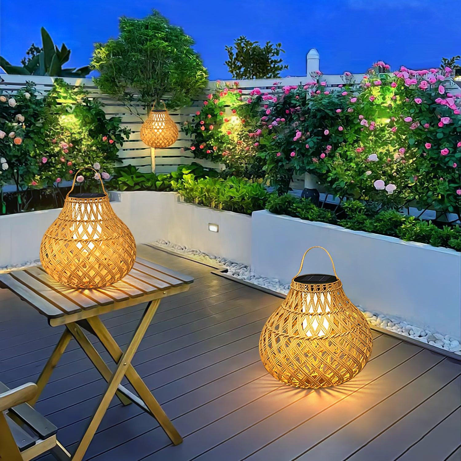 Abella Woven Sphere Lantern Outdoor Lamp - Image 61