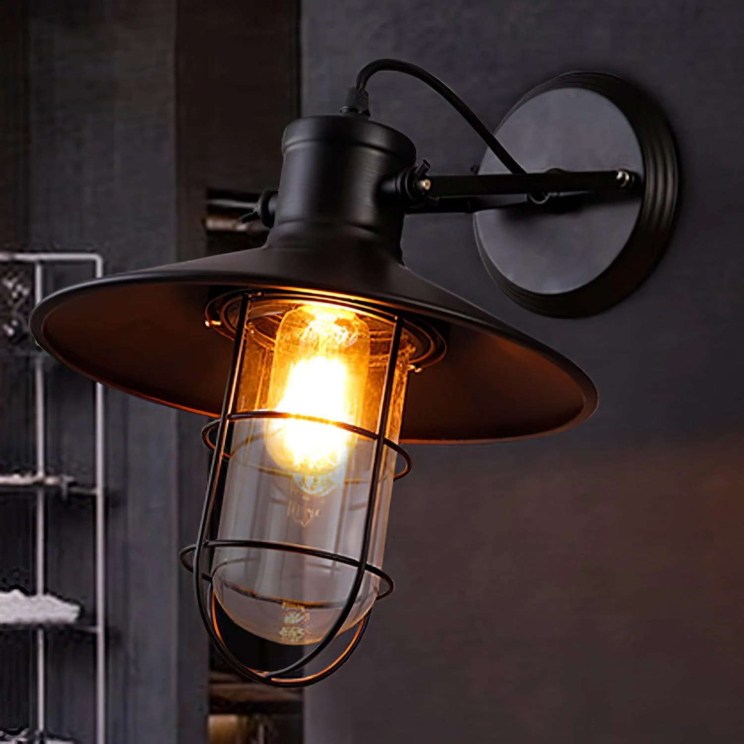Abnormal Harbour Industrial Glass Wall Light - Image 13