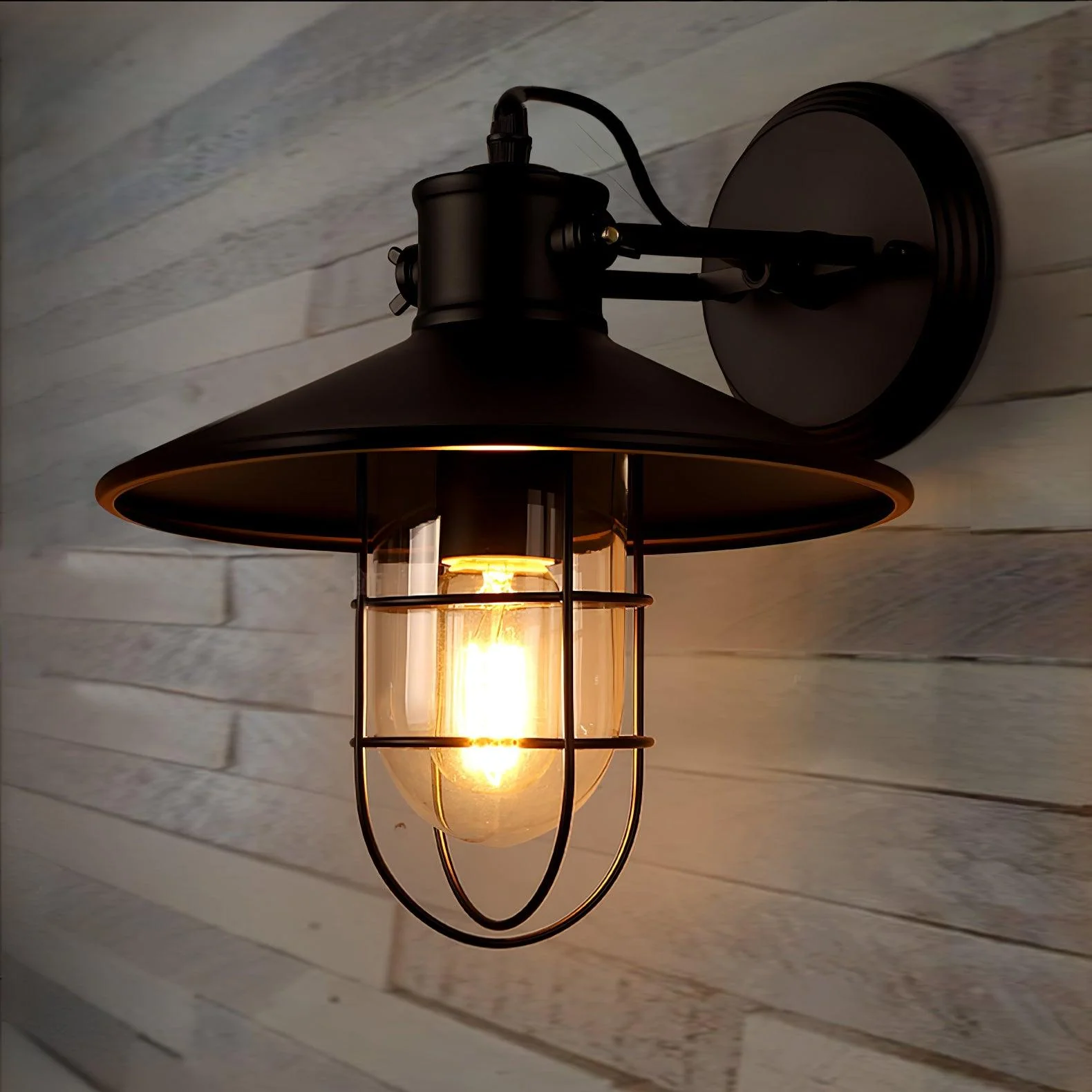 Abnormal Harbour Industrial Glass Wall Light - Image 5