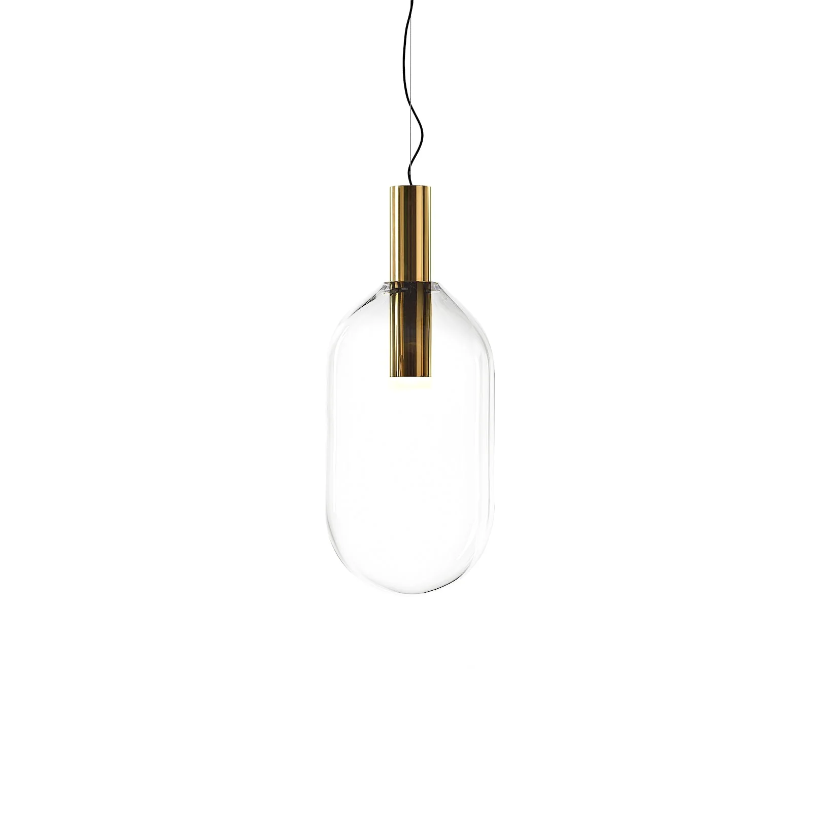 Aeris Minimalist Glass Pendant Lamp - Image 33