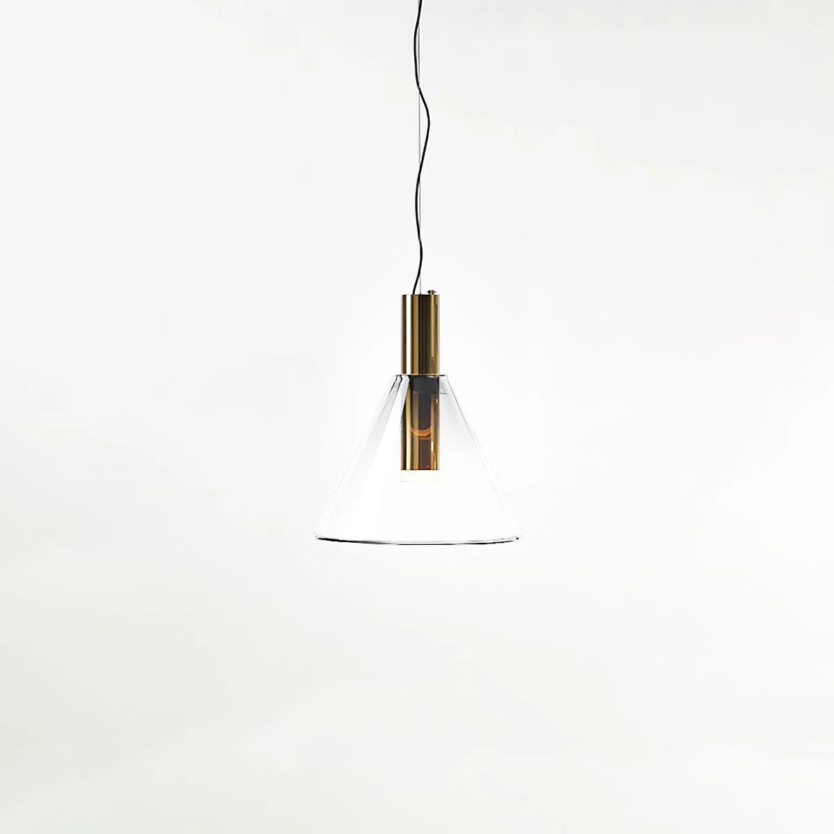 Aeris Minimalist Glass Pendant Lamp - Image 36