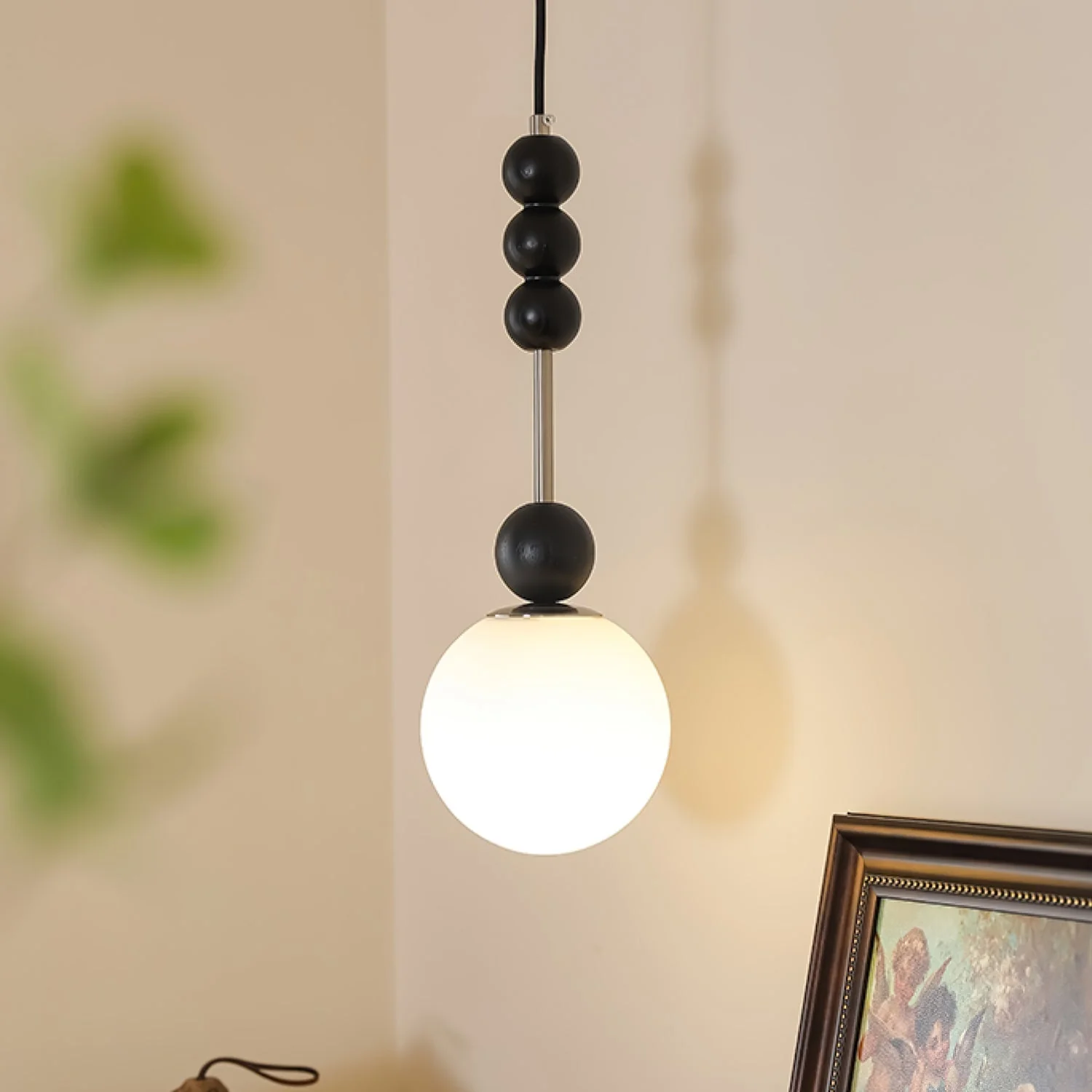 Aeris Minimalist Wood Pendant Lamp - Image 8