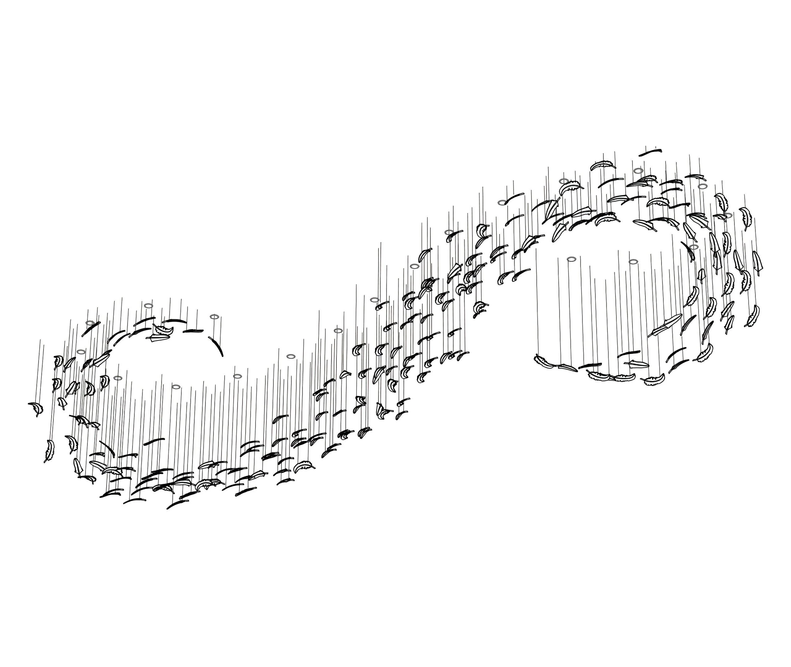 Aetherial Glass Leaf Chandelier - Image 31