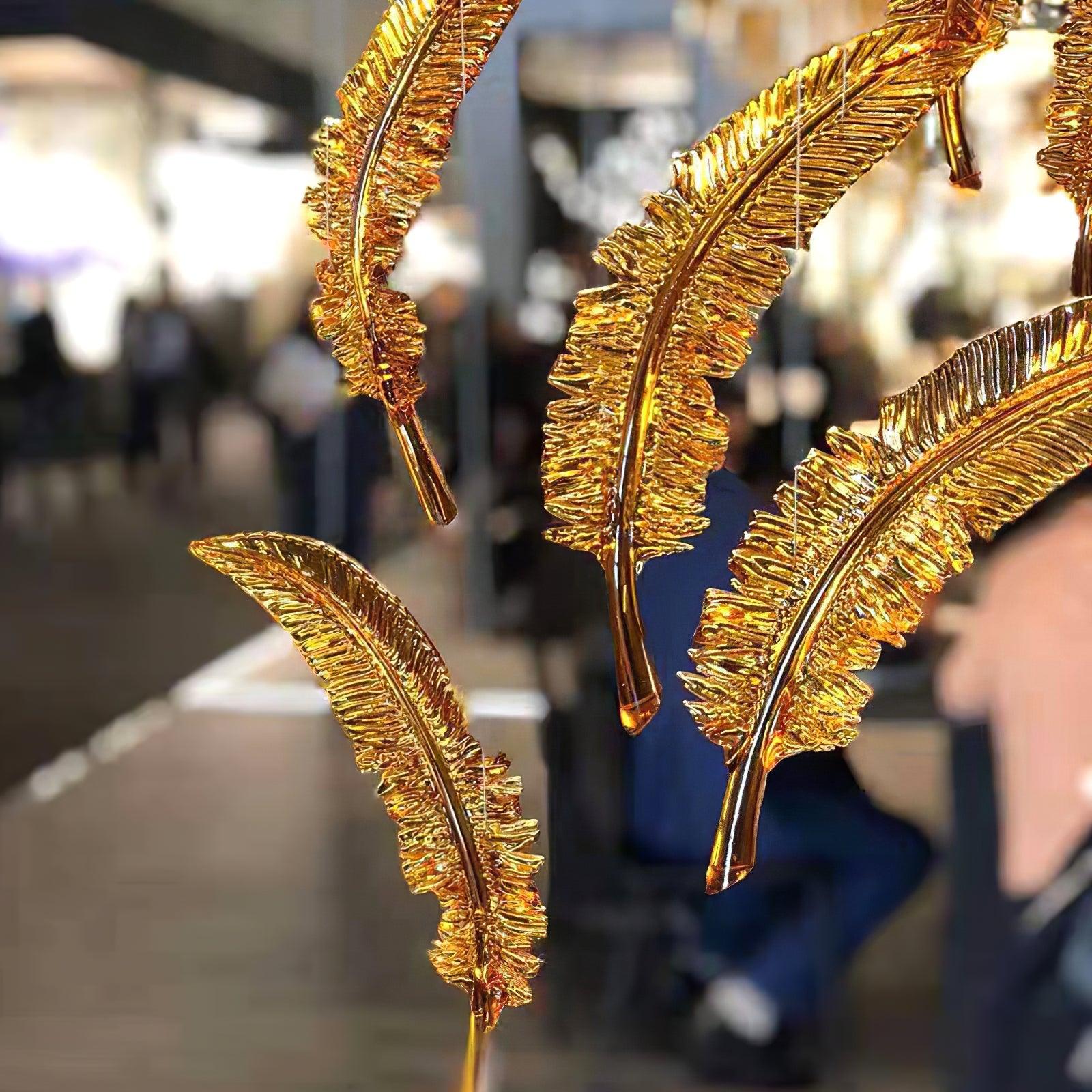 Aetherial Glass Leaf Chandelier - Image 45