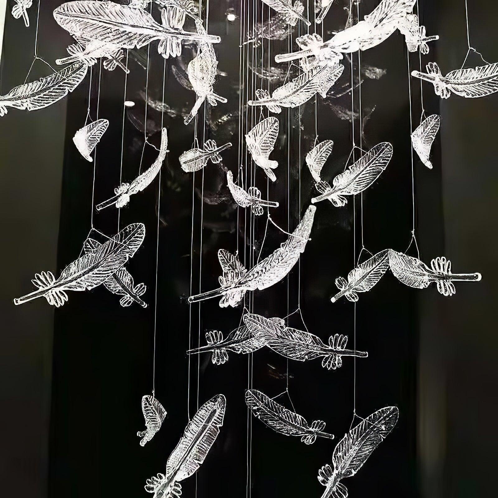 Aetherial Glass Leaf Chandelier - Image 56