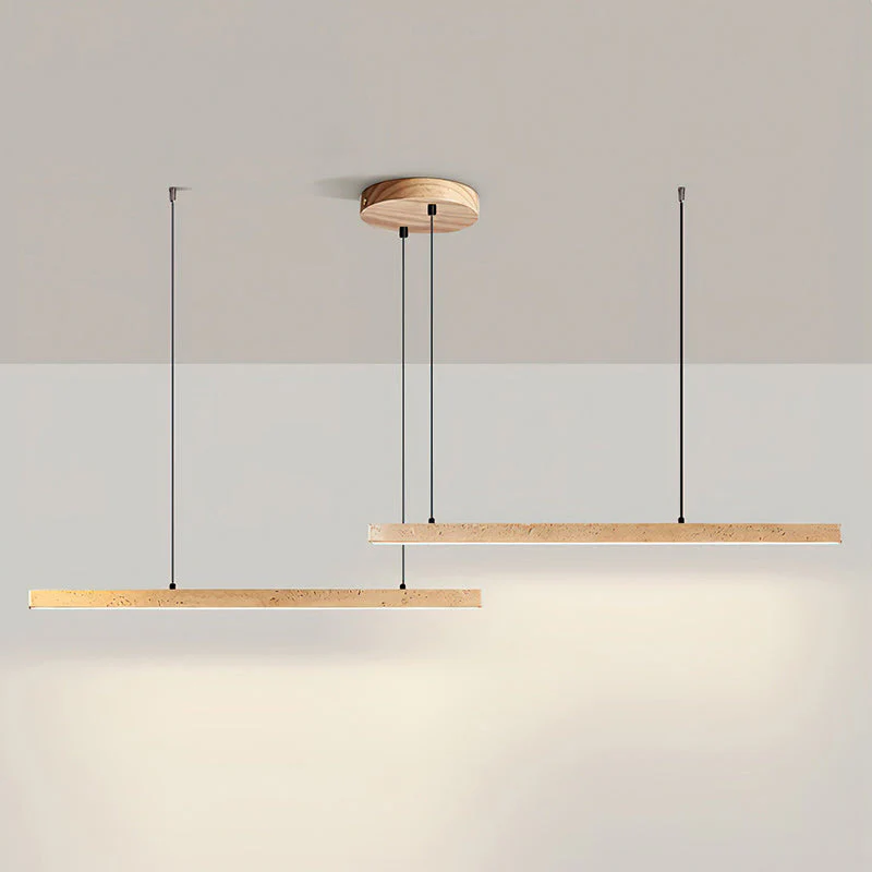 Agureli Wabi-Sabi Travertine Pendant Light - Image 14