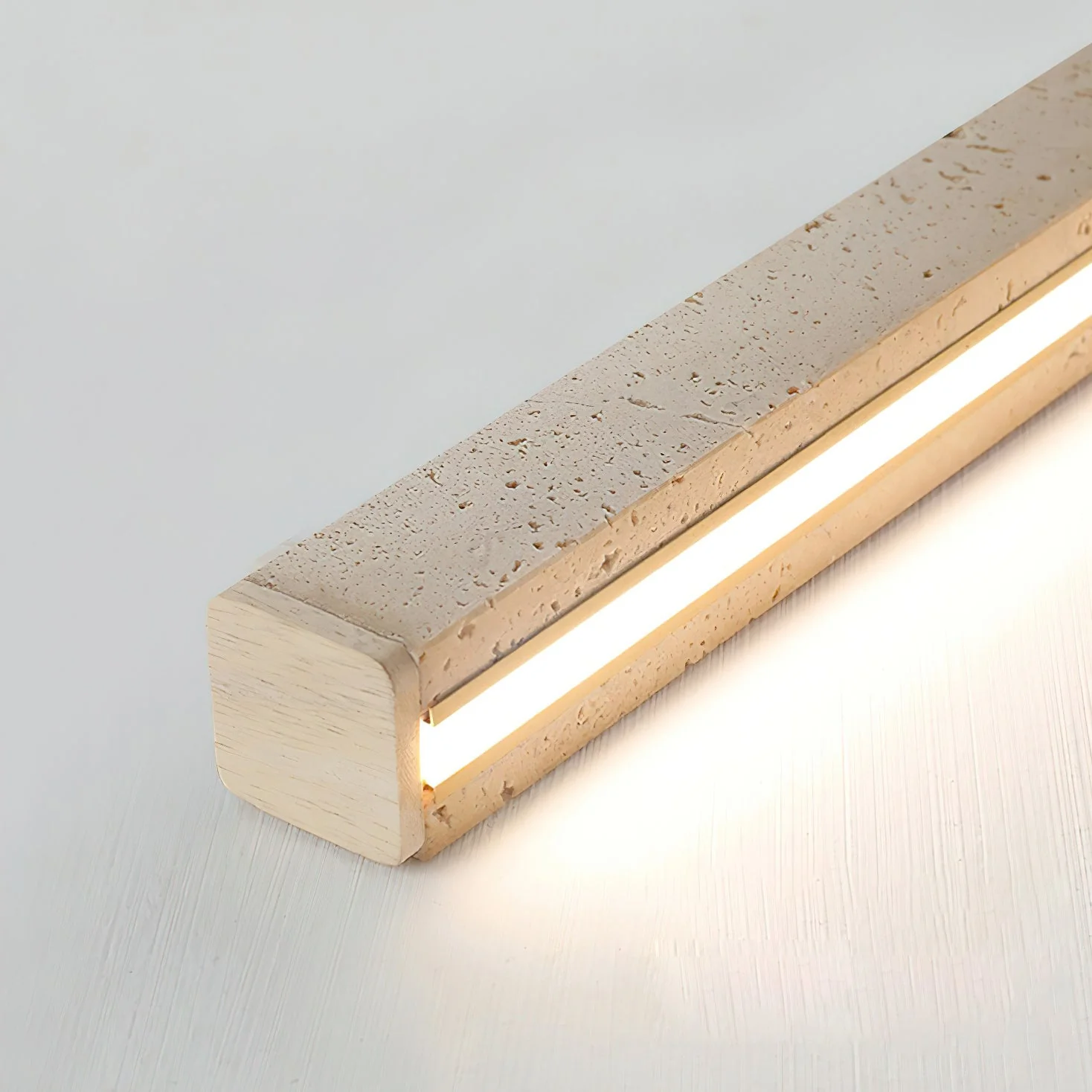 Agureli Wabi-Sabi Travertine Pendant Light - Image 15