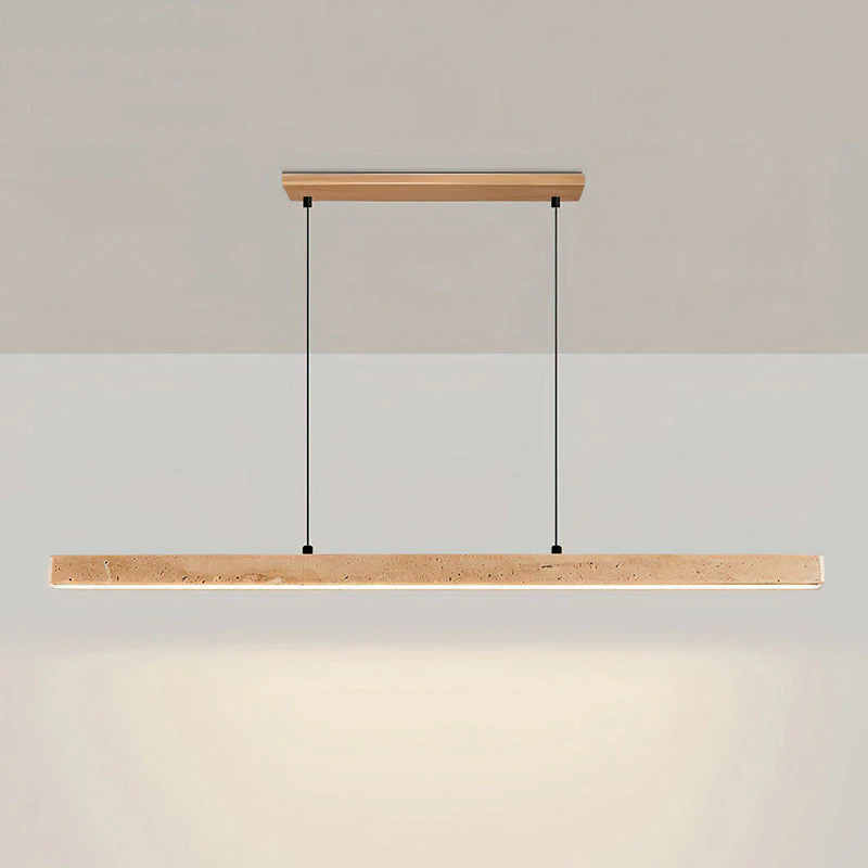 Agureli Wabi-Sabi Travertine Pendant Light - Image 19