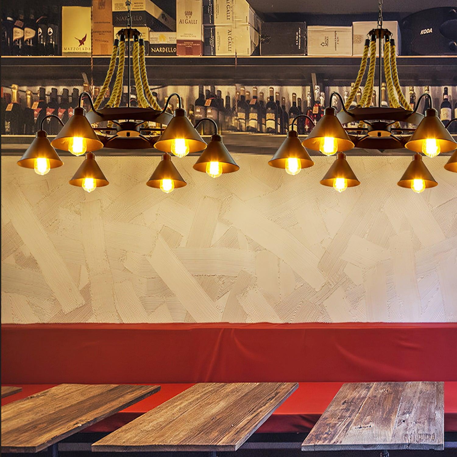 Aiden Industrial Chandelier - Image 19