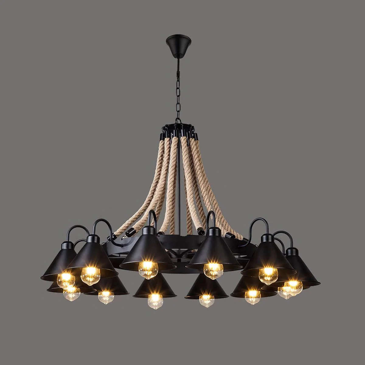 Aiden Industrial Chandelier - Image 7