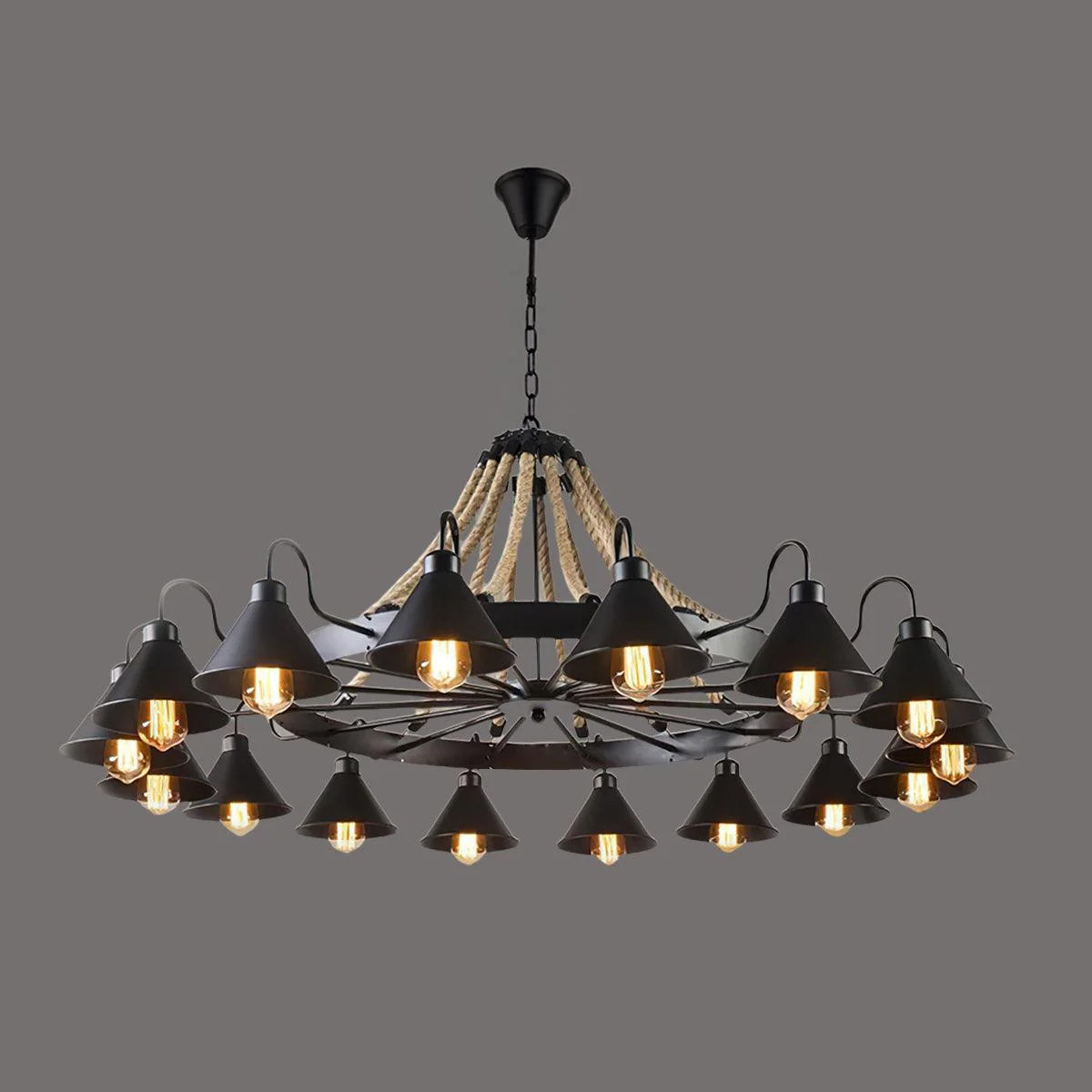 Aiden Industrial Chandelier - Image 8