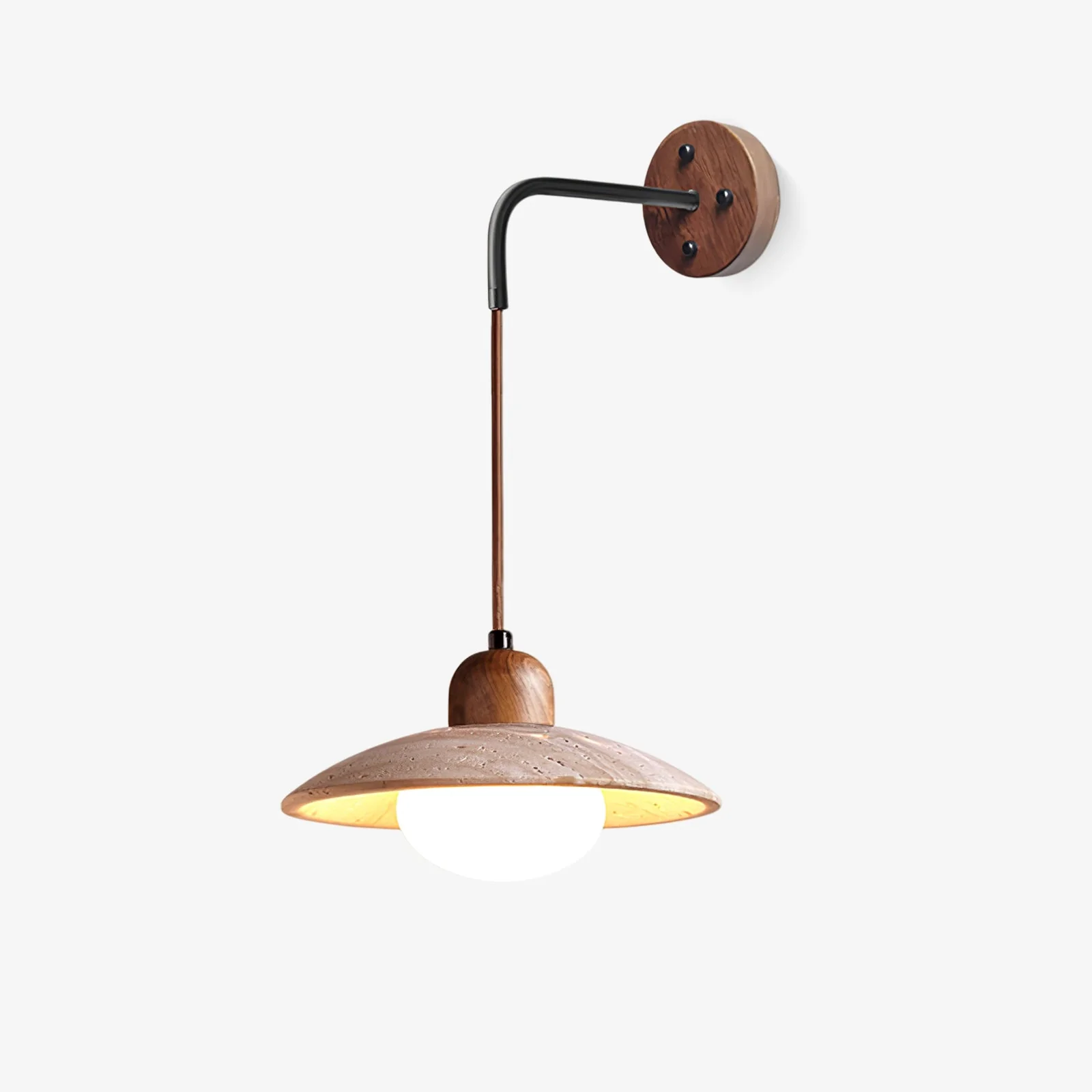 Alcarion Travertine Wall Light