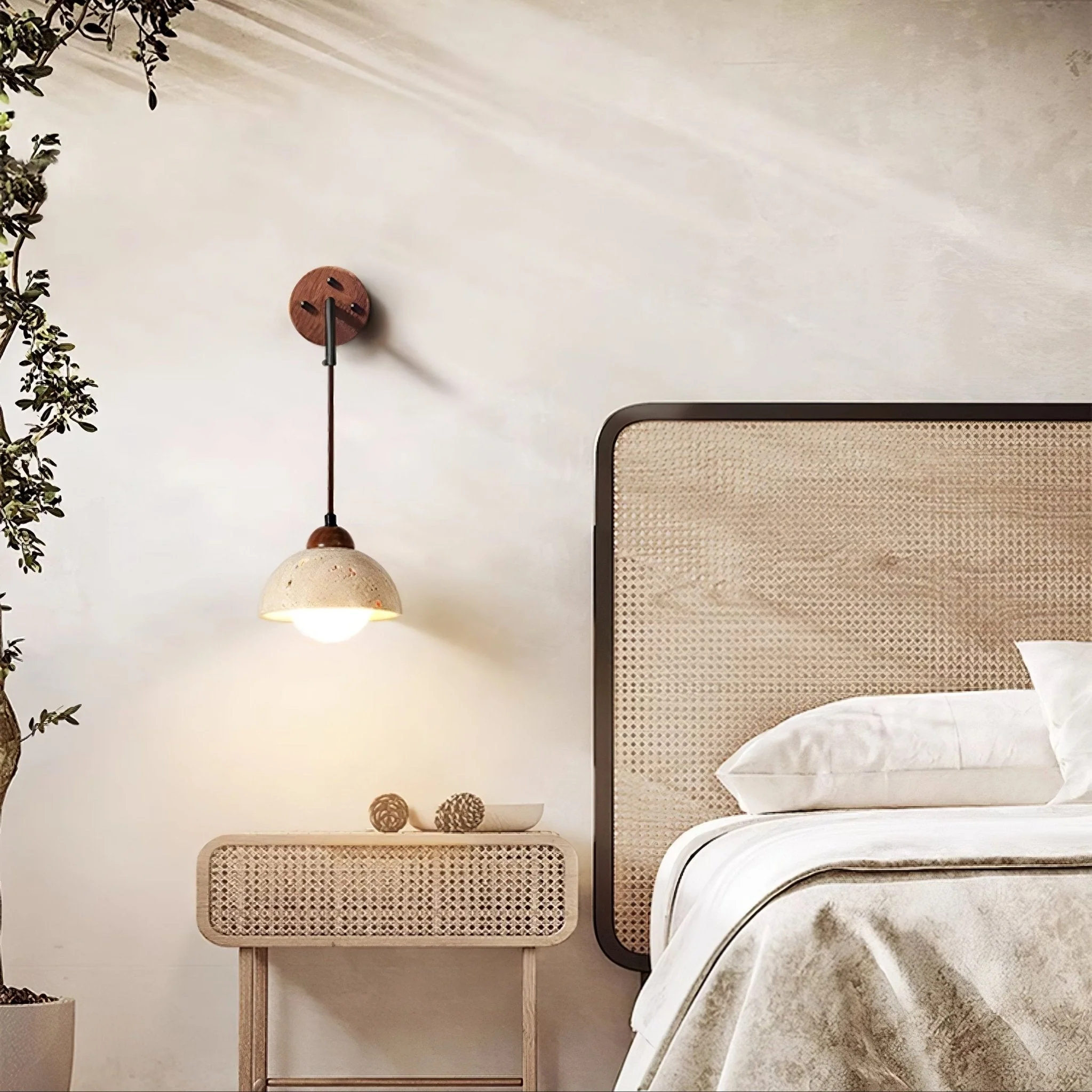 Alcarion Travertine Wall Light - Image 18