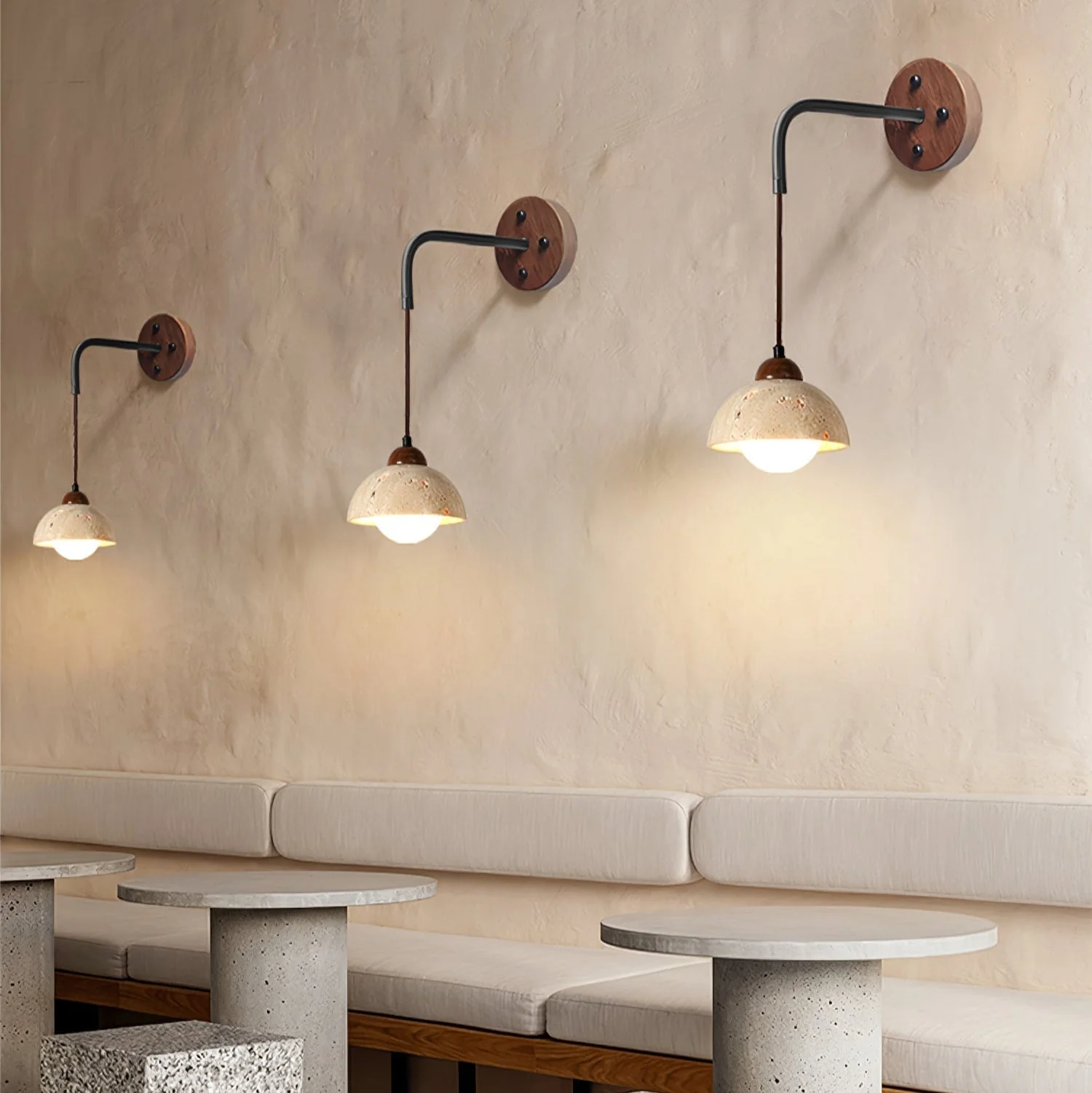 Alcarion Travertine Wall Light - Image 26