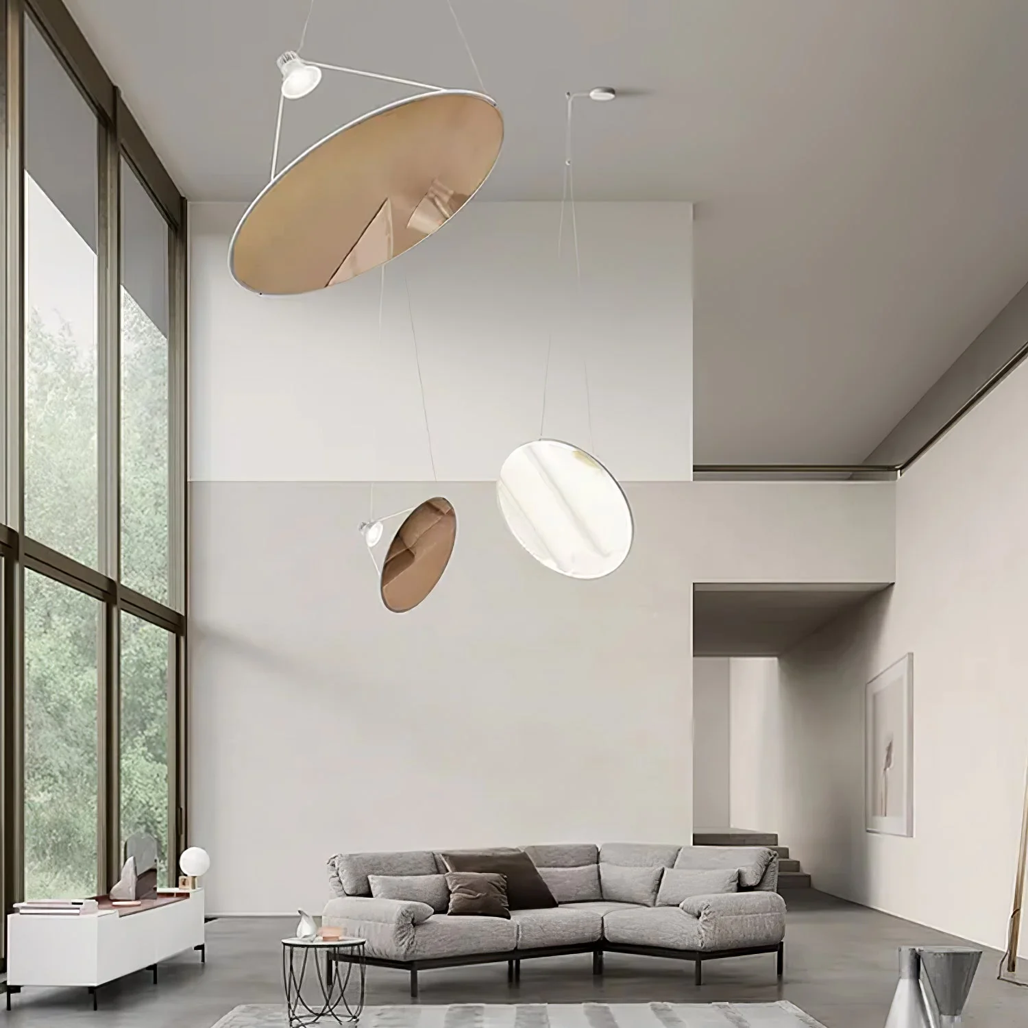 Aleris Steel Minimalistic Pendant Lamp - Image 3