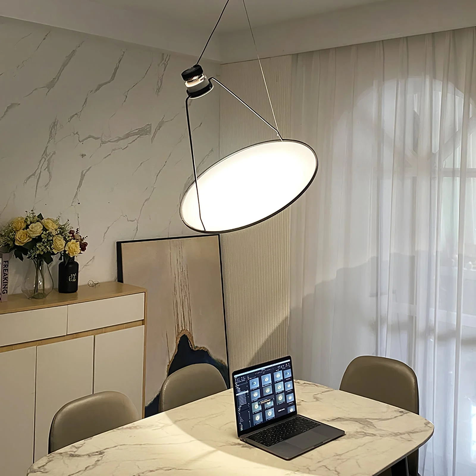 Aleris Steel Minimalistic Pendant Lamp - Image 40