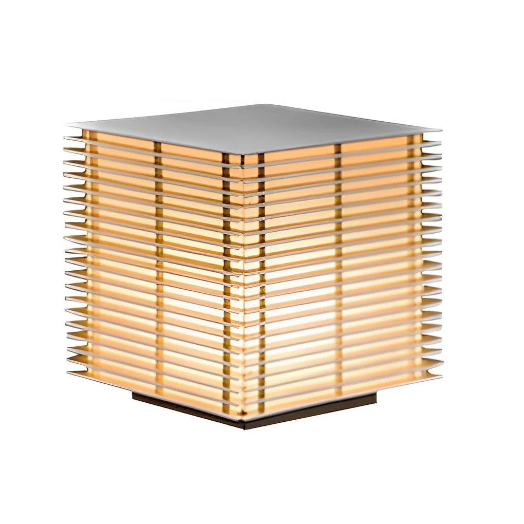 Alina Square Grids LED Outdoor Lawn Lamp - Image 5