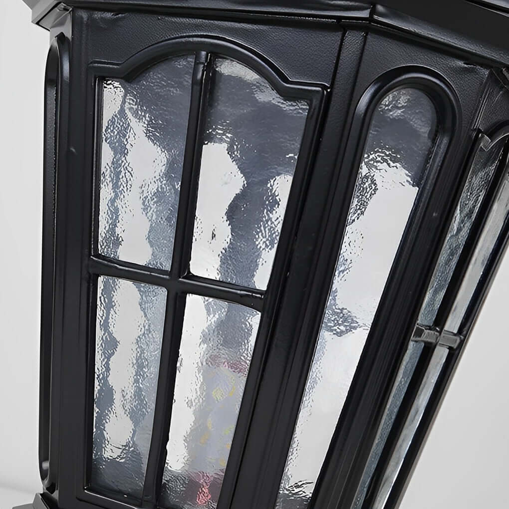Alison Retro Pavilion LED Outdoor Fence Post Lights - Image 6