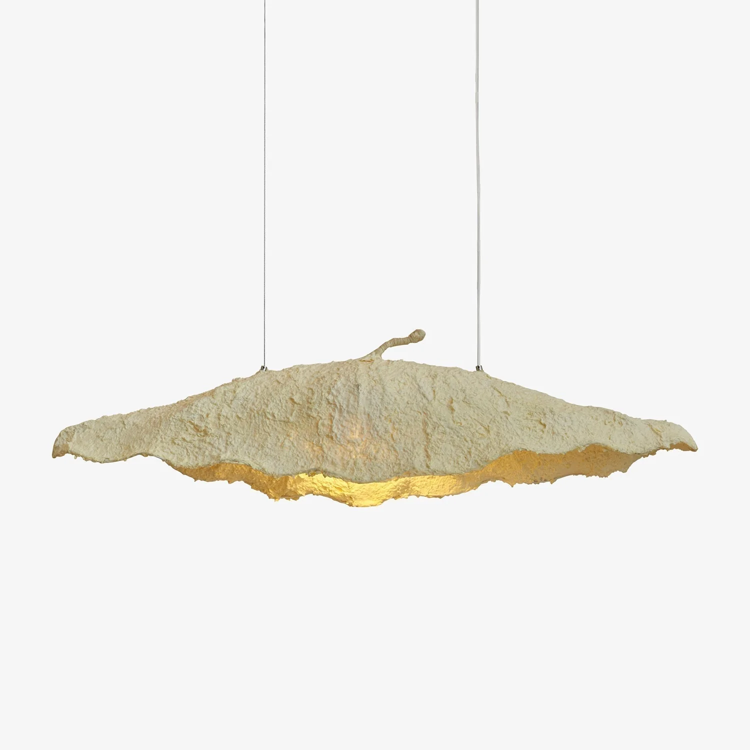 Altalis Artisanal Paper Pulp Pendant Light