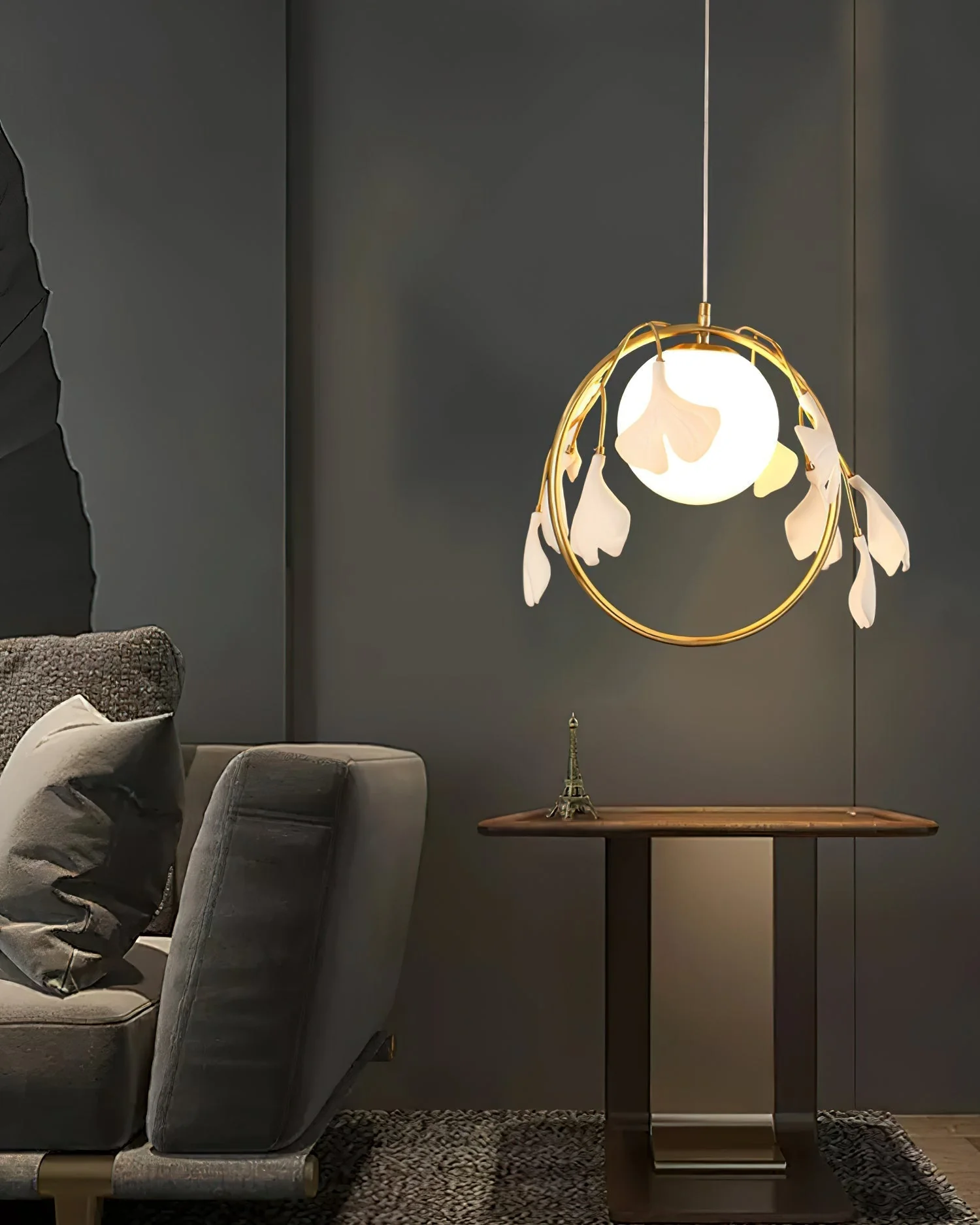 Althera Ceramic Artistic Pendant Lamp - Image 8