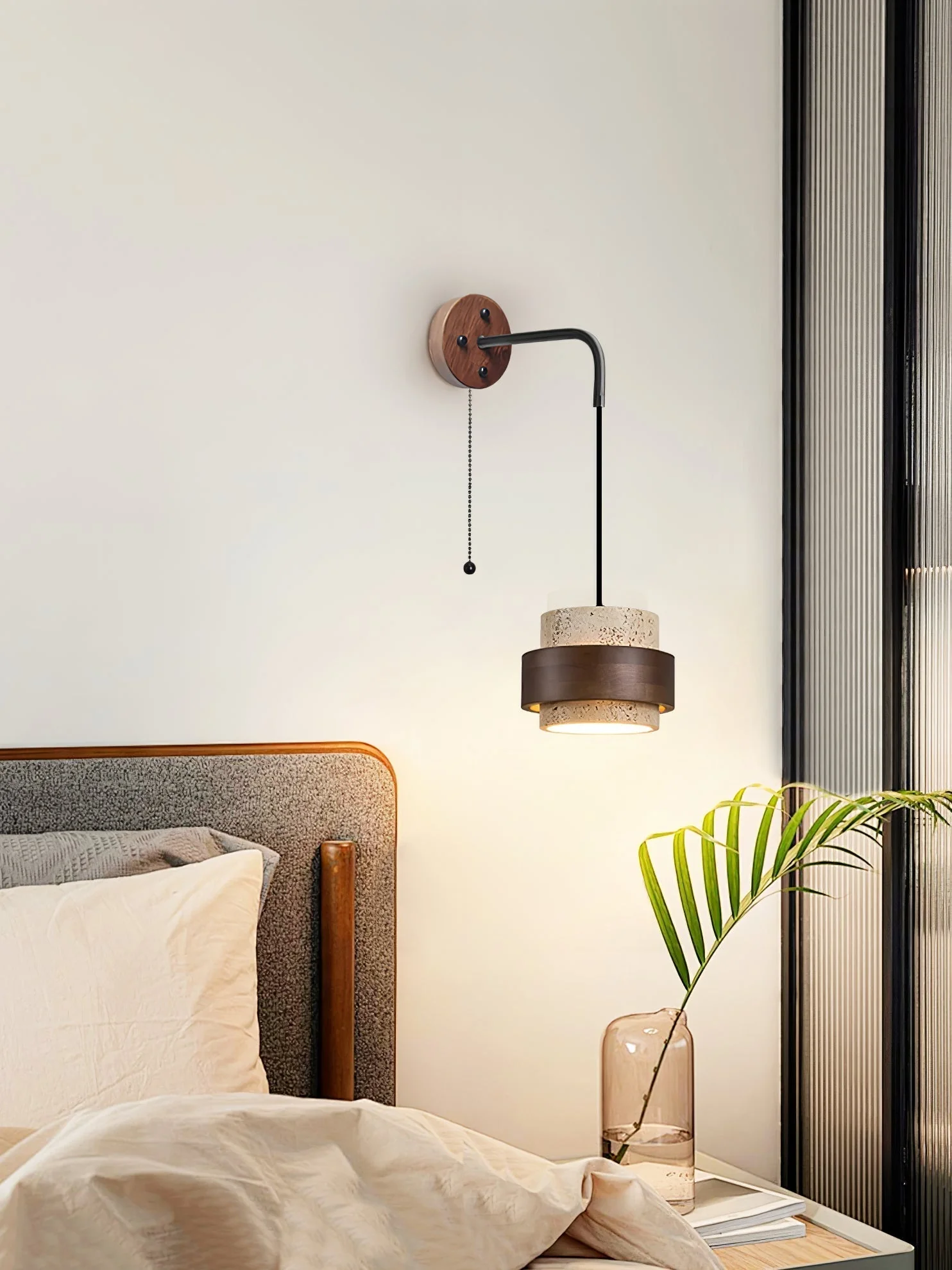 Alva Travertine Wall Light - Image 3