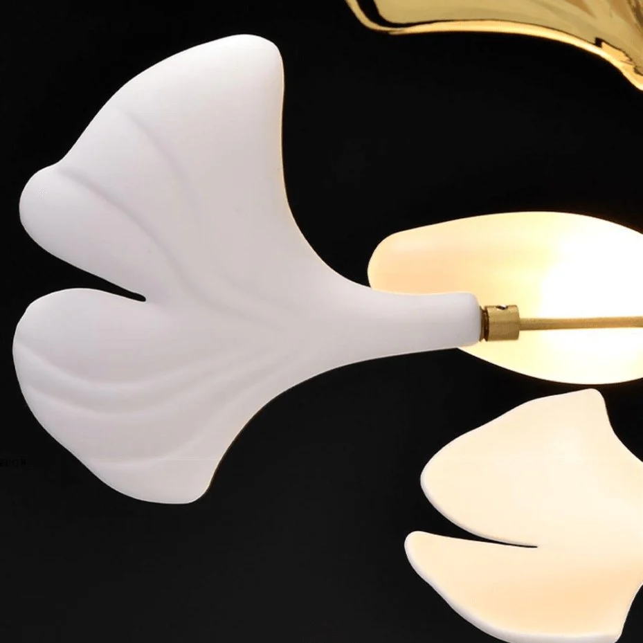 Alvenan Gingko  Ceramic Combination Chandelier - Image 2
