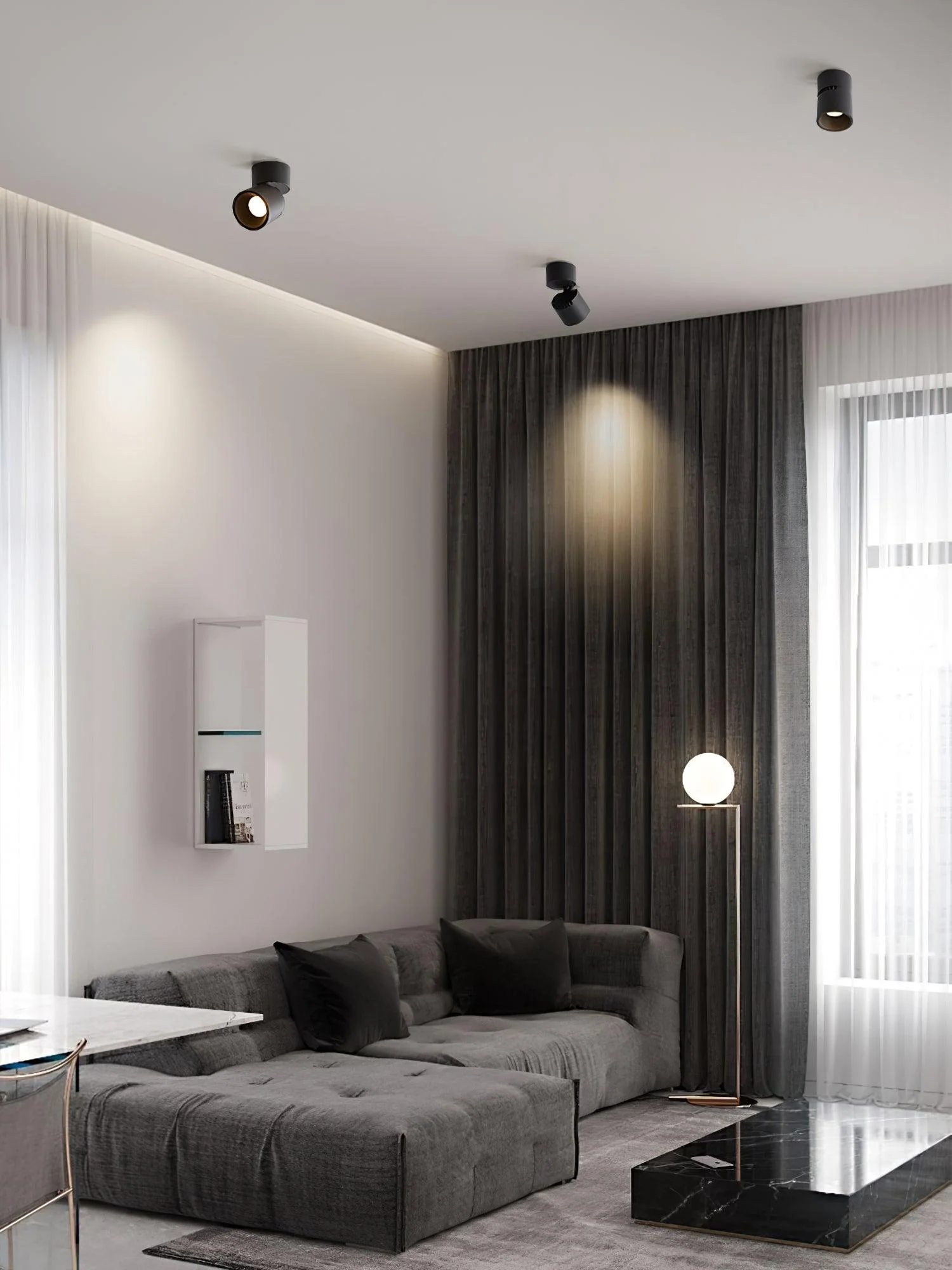 Alvynora Modern Minimalist Spotlights Ceiling lamp - Image 36