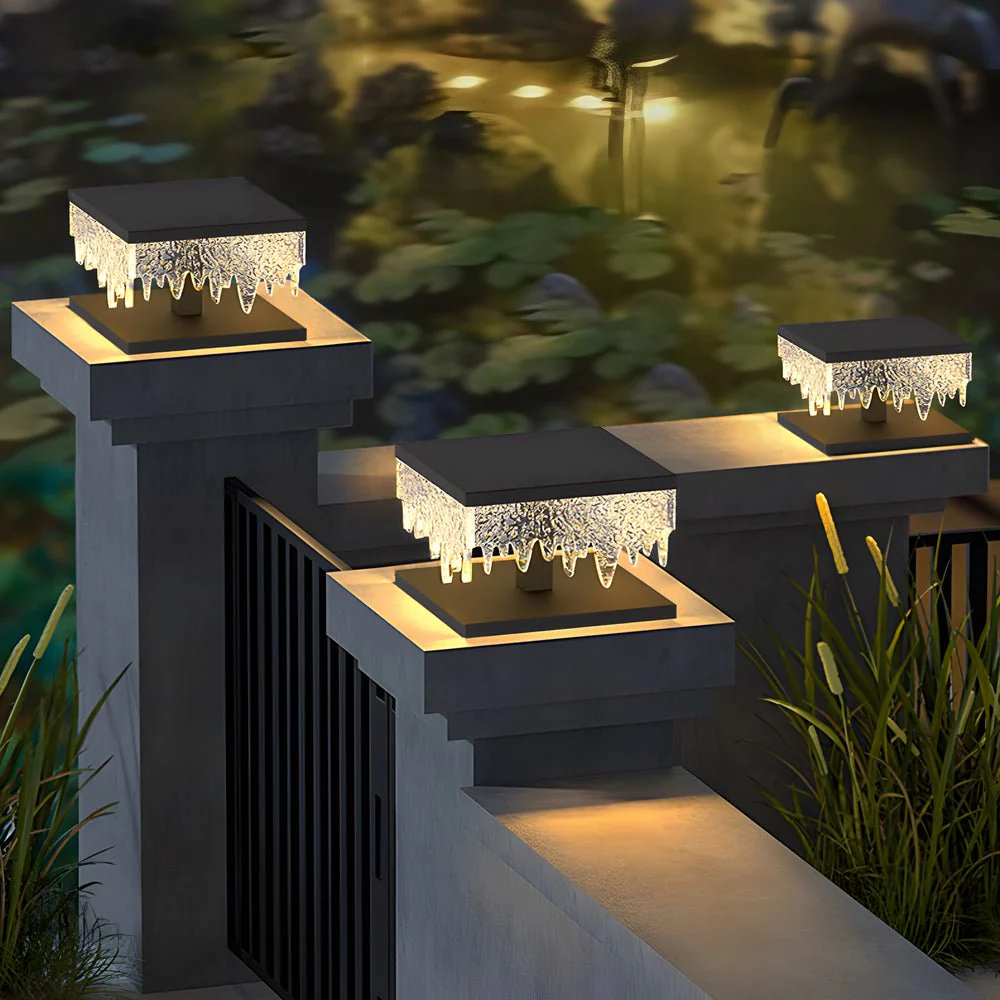 Ambitious Creative Modern Outdoor Fence Post Lights - Image 3