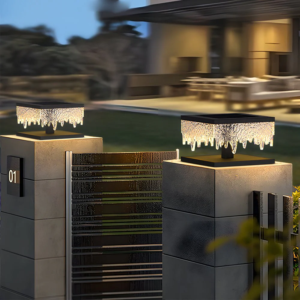 Ambitious Creative Modern Outdoor Fence Post Lights - Image 6