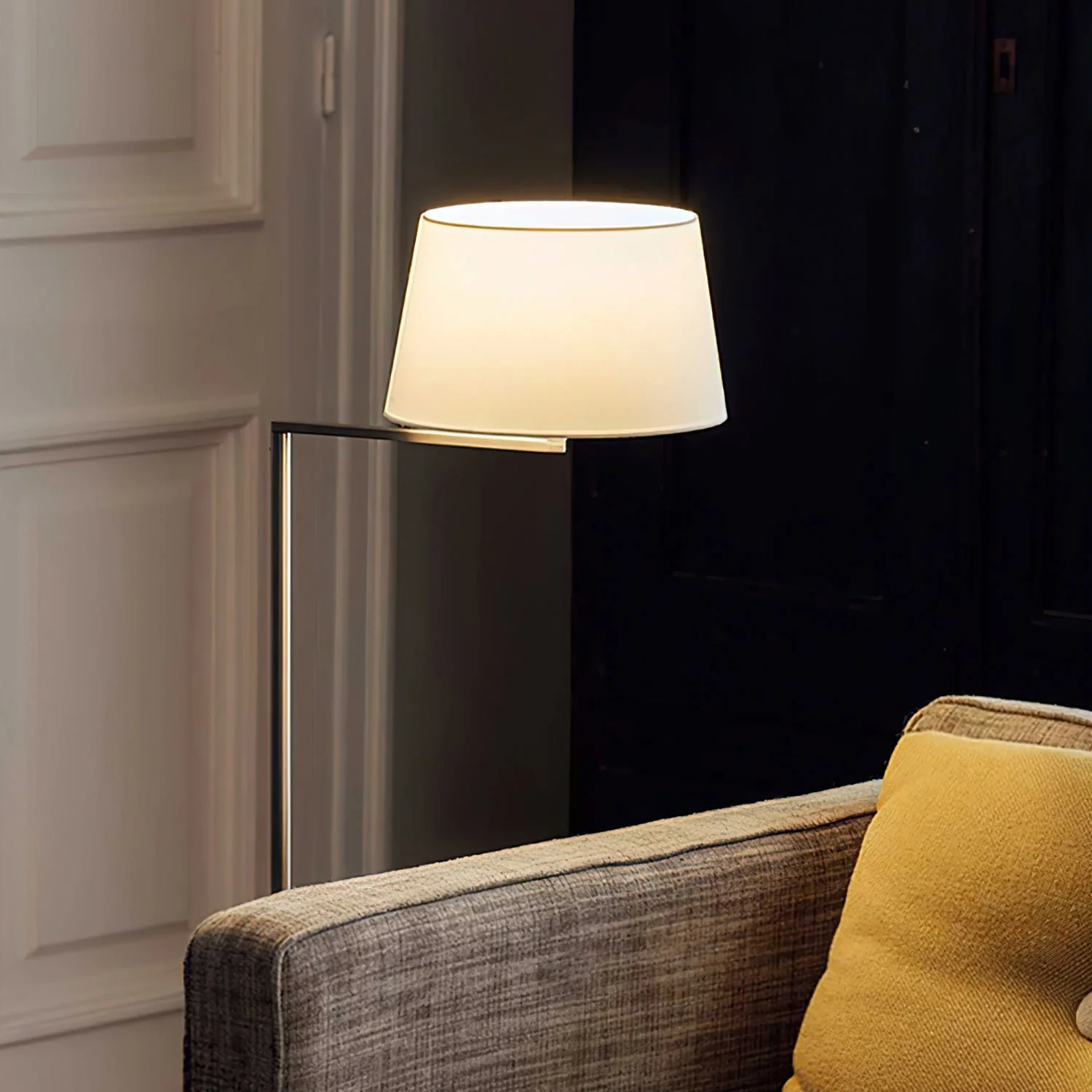 Americana Contemporary Fabric Floor Lamp - Image 2