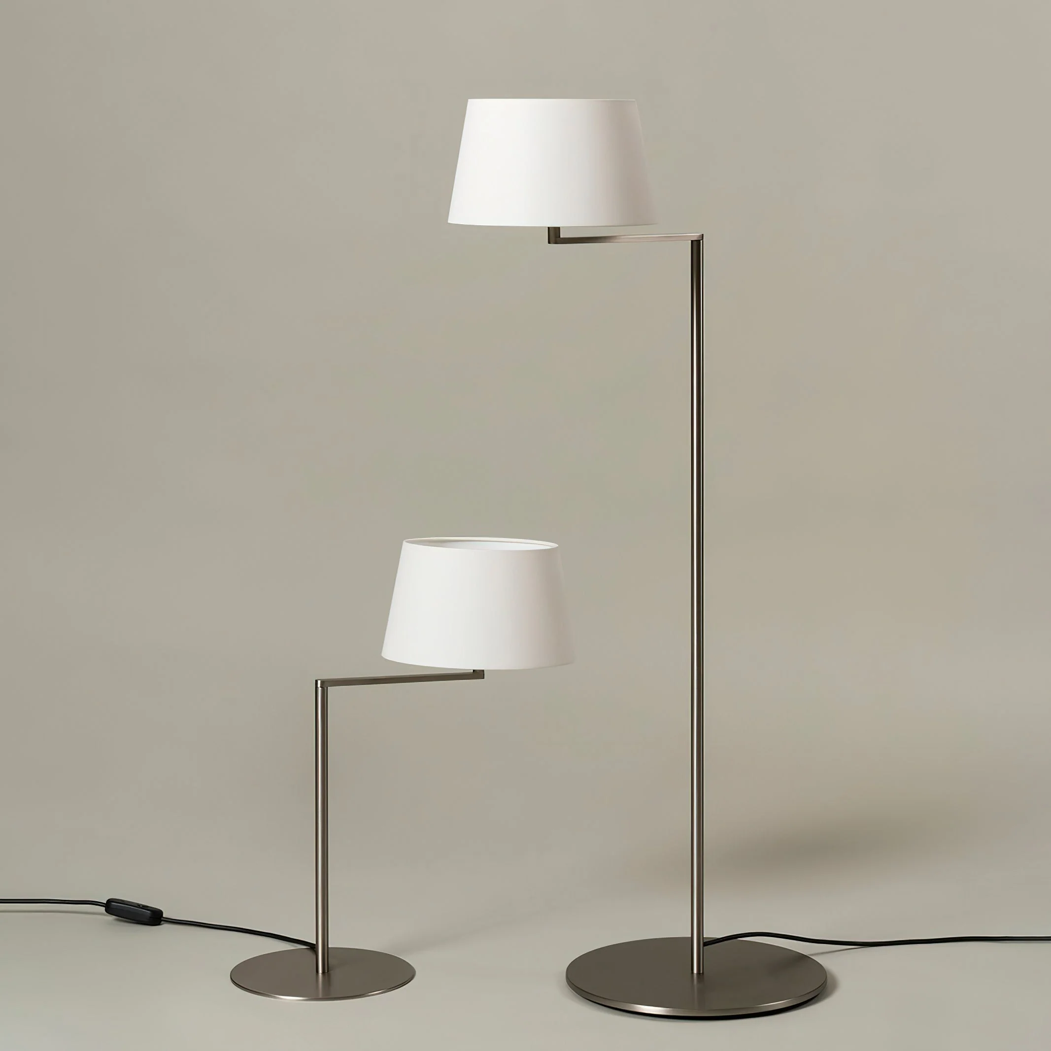 Americana Contemporary Fabric Floor Lamp - Image 5