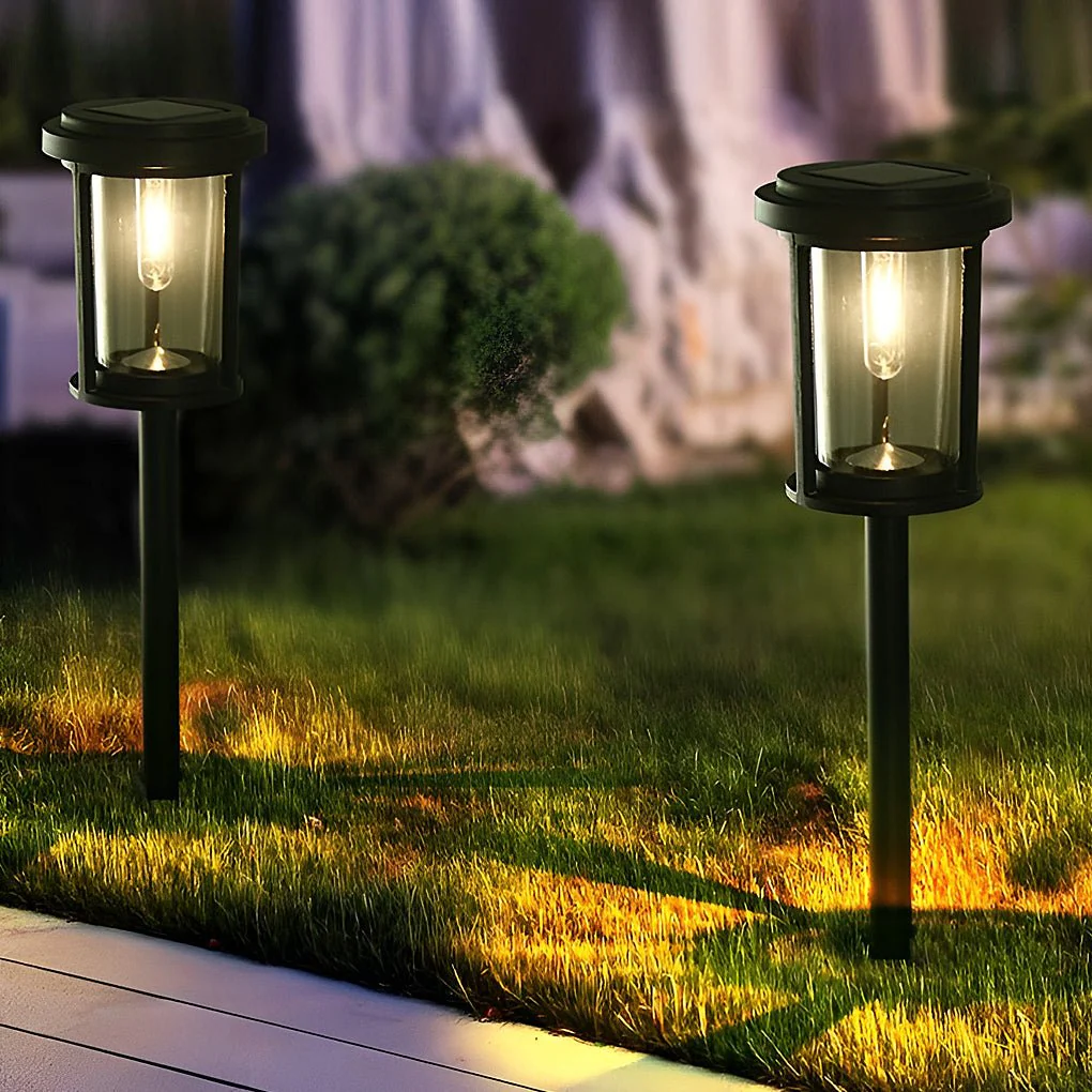 Ancestress Solar LED Post Modern Outdoor Pathway Light