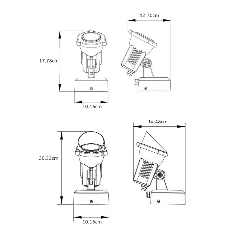 Anti-Glare Outdoor LED Spotlights - Image 9