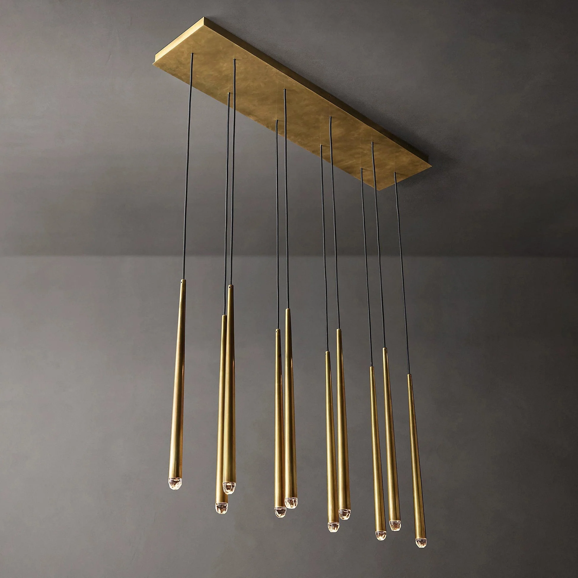 Aquitaine Minimalist Brass Chandelier - Image 24