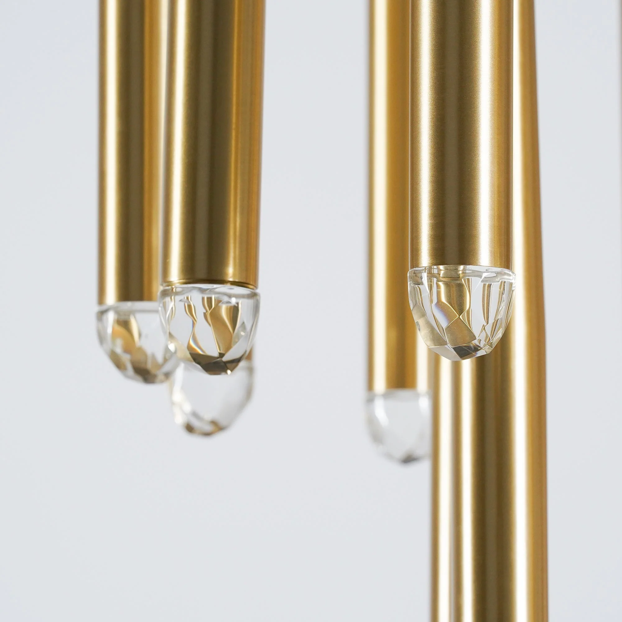 Aquitaine Minimalist Brass Chandelier - Image 30